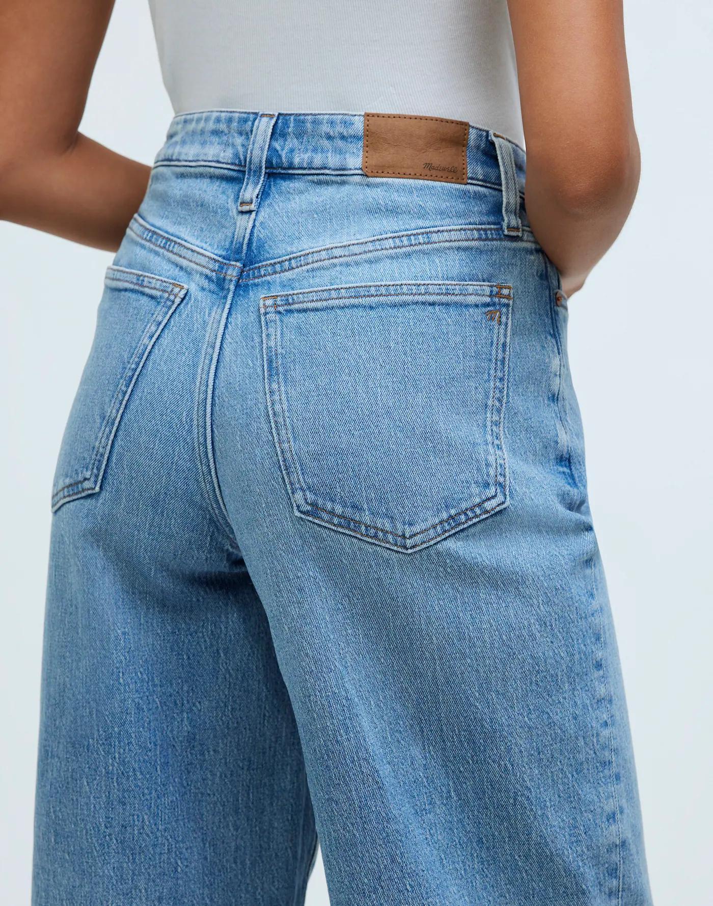 The Tall Curvy Perfect Vintage Wide-Leg Crop Jean Product Image