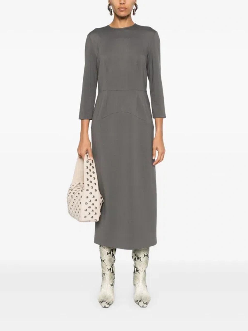 FABIANA FILIPPI Jersey Maxi Dress In 8187 Product Image