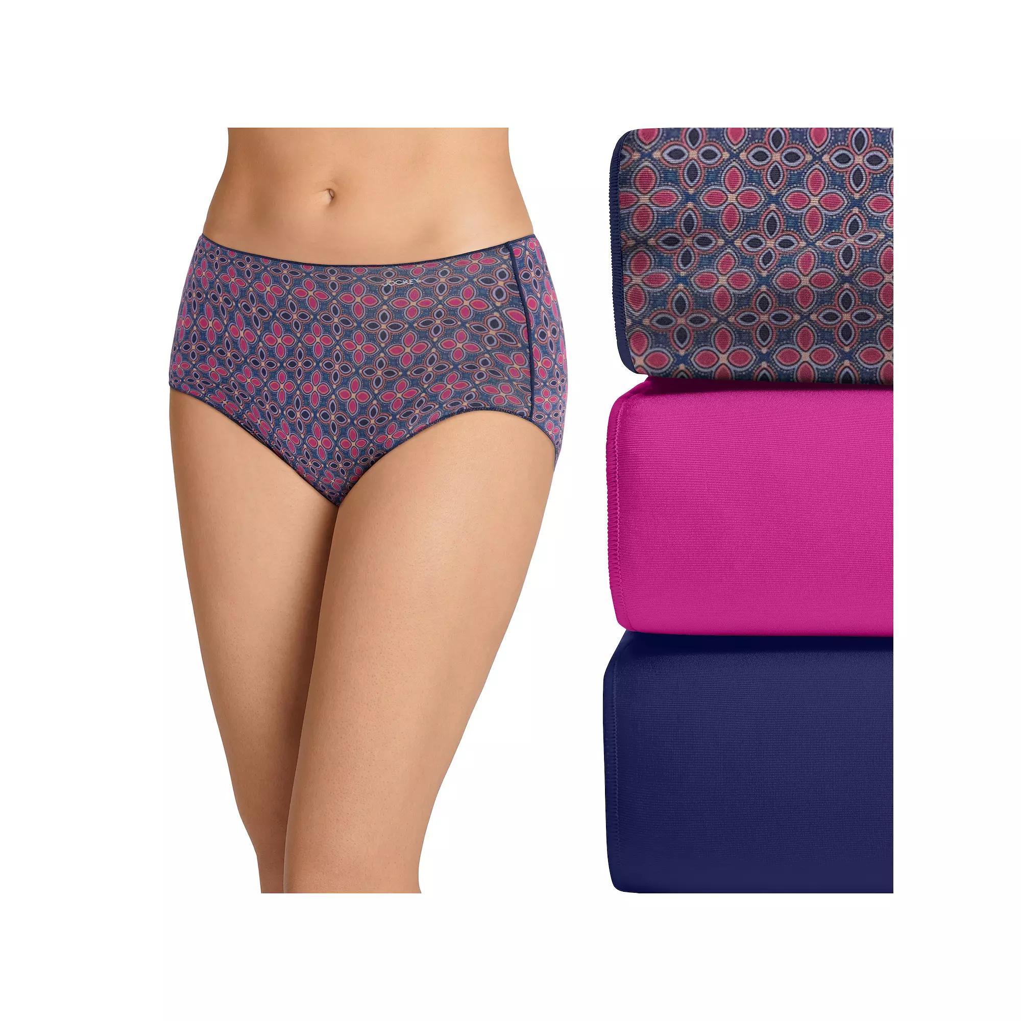 Womens Jockey No Panty Line Promise 3-Pack Hip Brief Panty Set 1772 Product Image