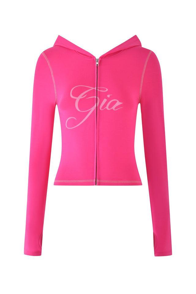 BLARE HOODIE - PINK : HOT PINK Product Image