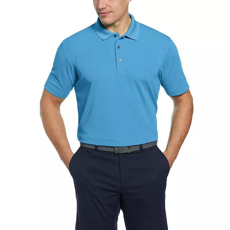 Men's Grand Slam Classic-Fit Solid Golf Polo, Size: Large, Deep Green Product Image