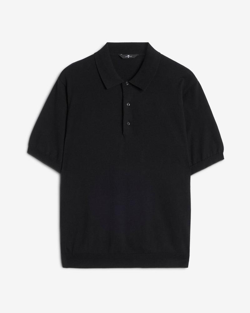Short Sleeve Polo Sweater Product Image