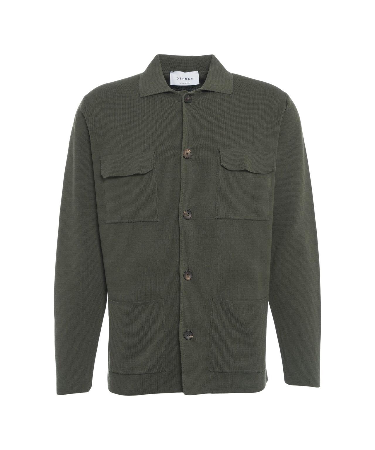 Knit overjacket Product Image