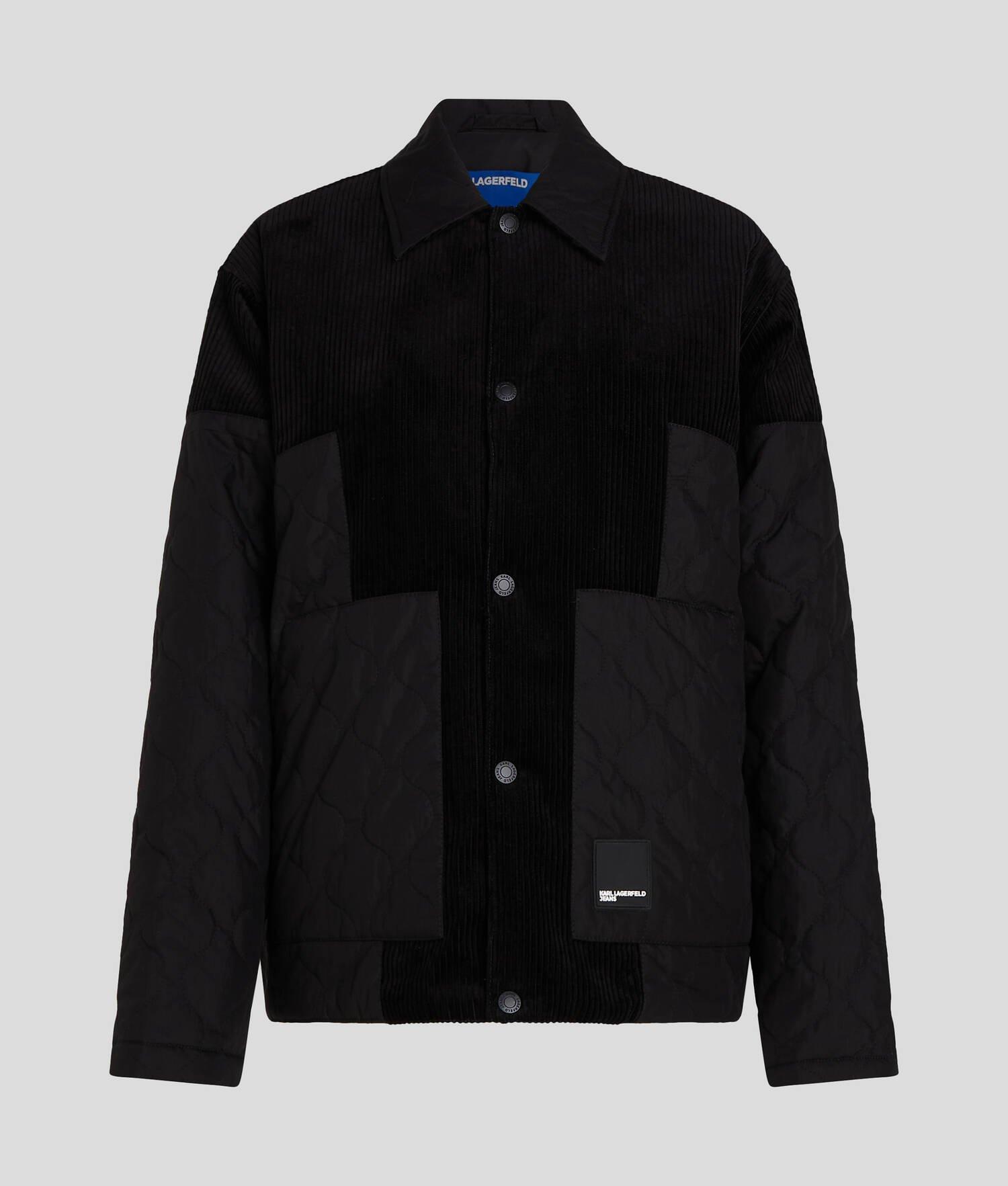 KLJ FABRIC MIX JACKET Product Image