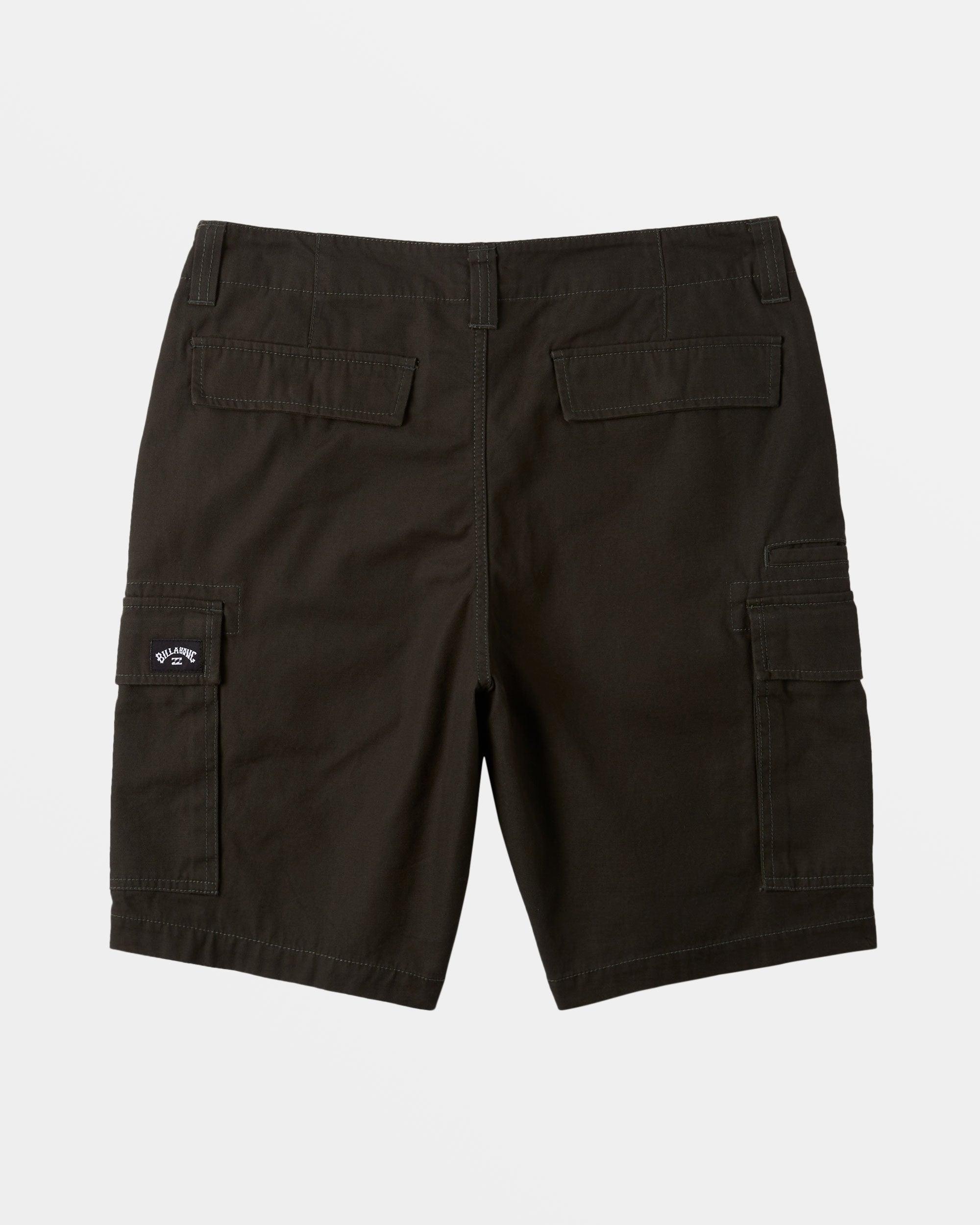 Combat Cargo Shorts - Dark Military Male Product Image