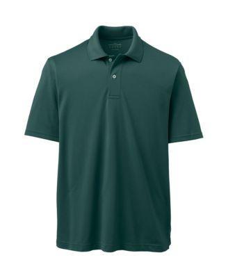 Men's Big Lands' End School Uniform Short Sleeve Polo, Size: 4XB, Rich Red Product Image