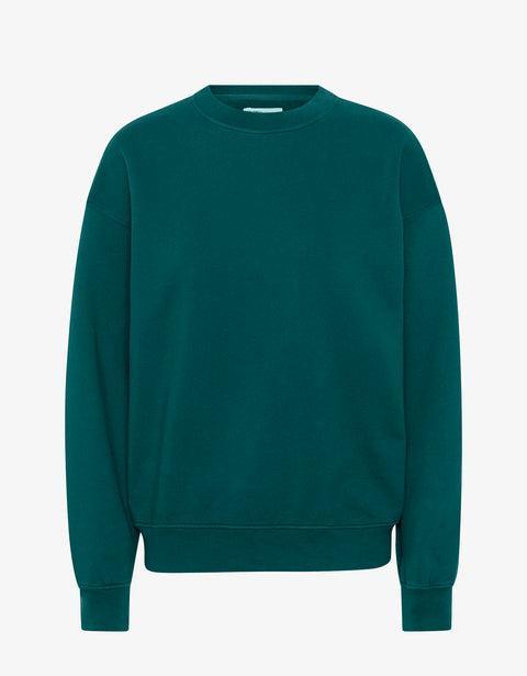 Organic Oversized Crew - Ocean Green Product Image
