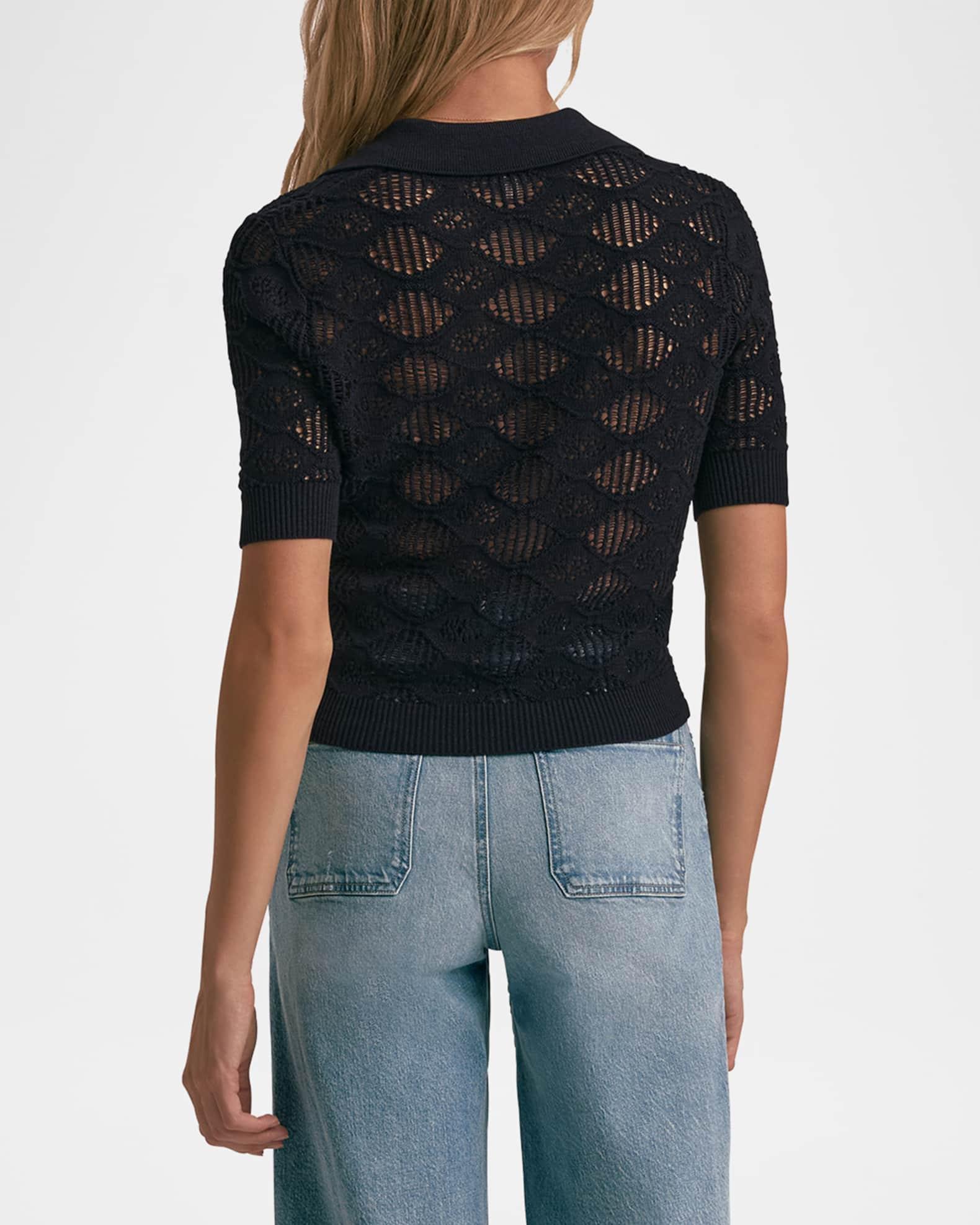 The Courtside Knit Polo  Product Image