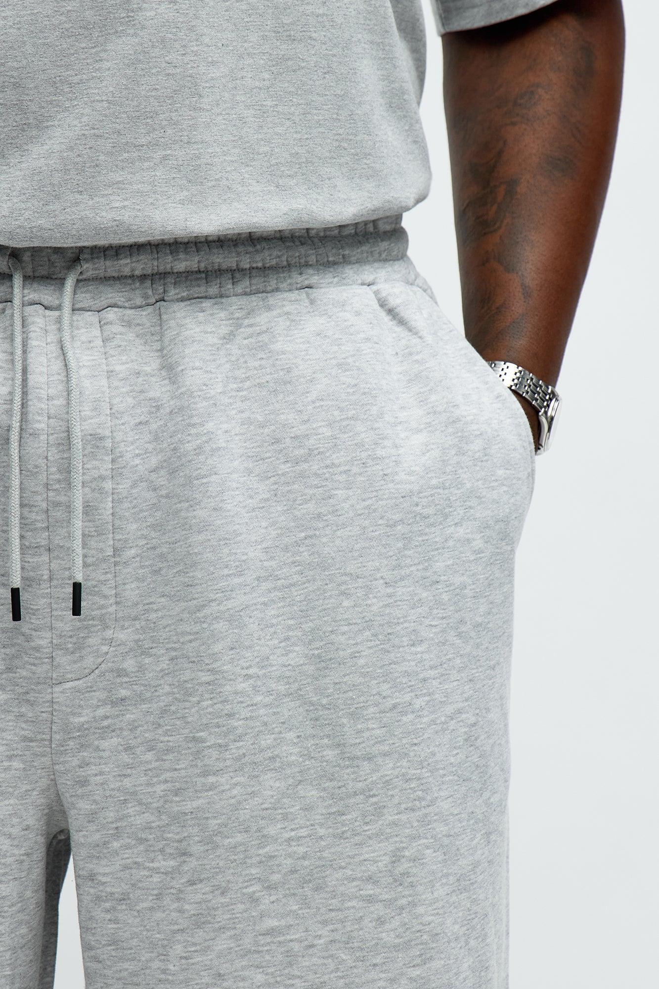 Tyson Loose Fit Shorts - Heather Grey Product Image