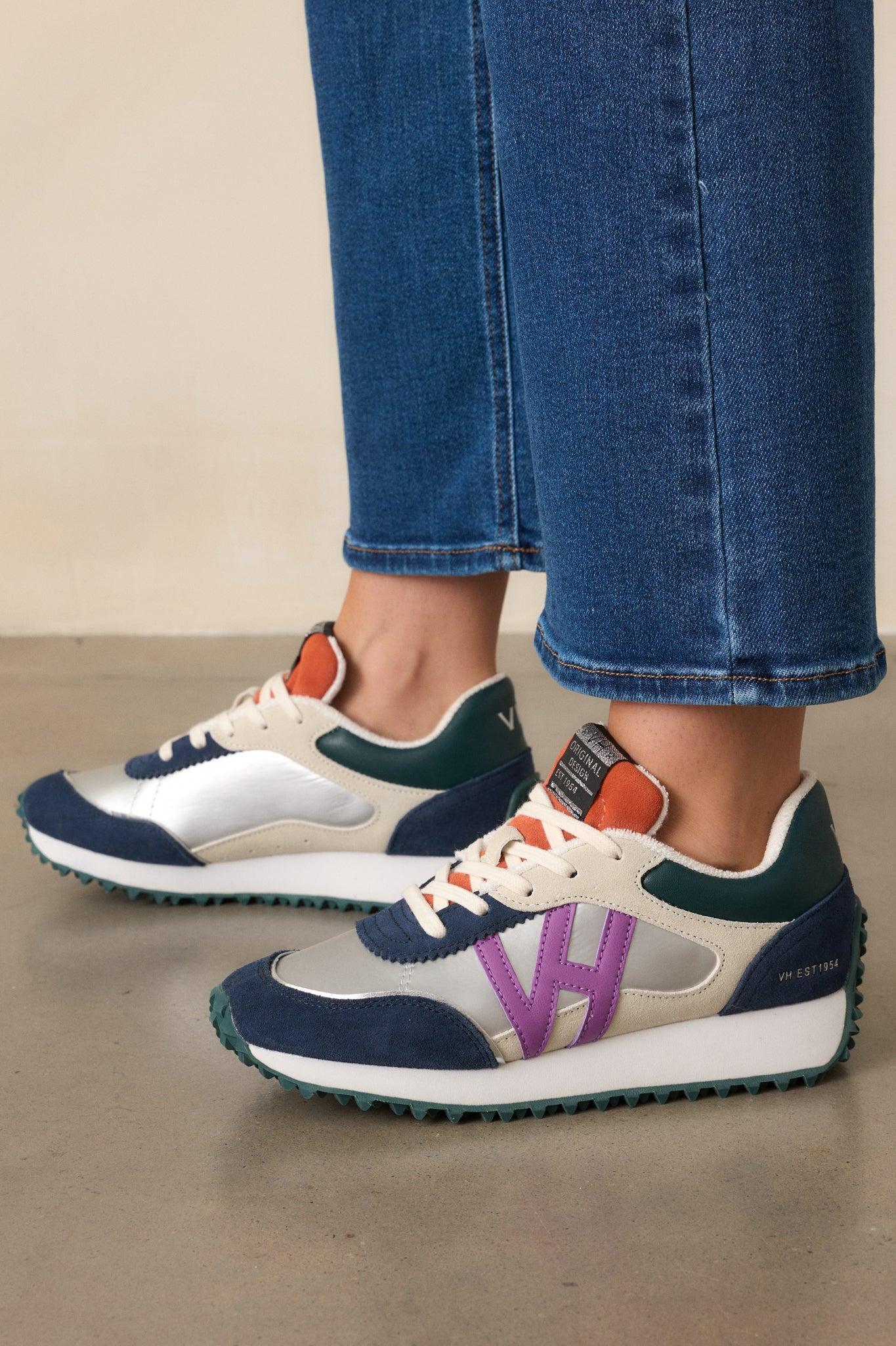 Vintage Havana Cosmic 17 Silver Purple Sneakers Product Image