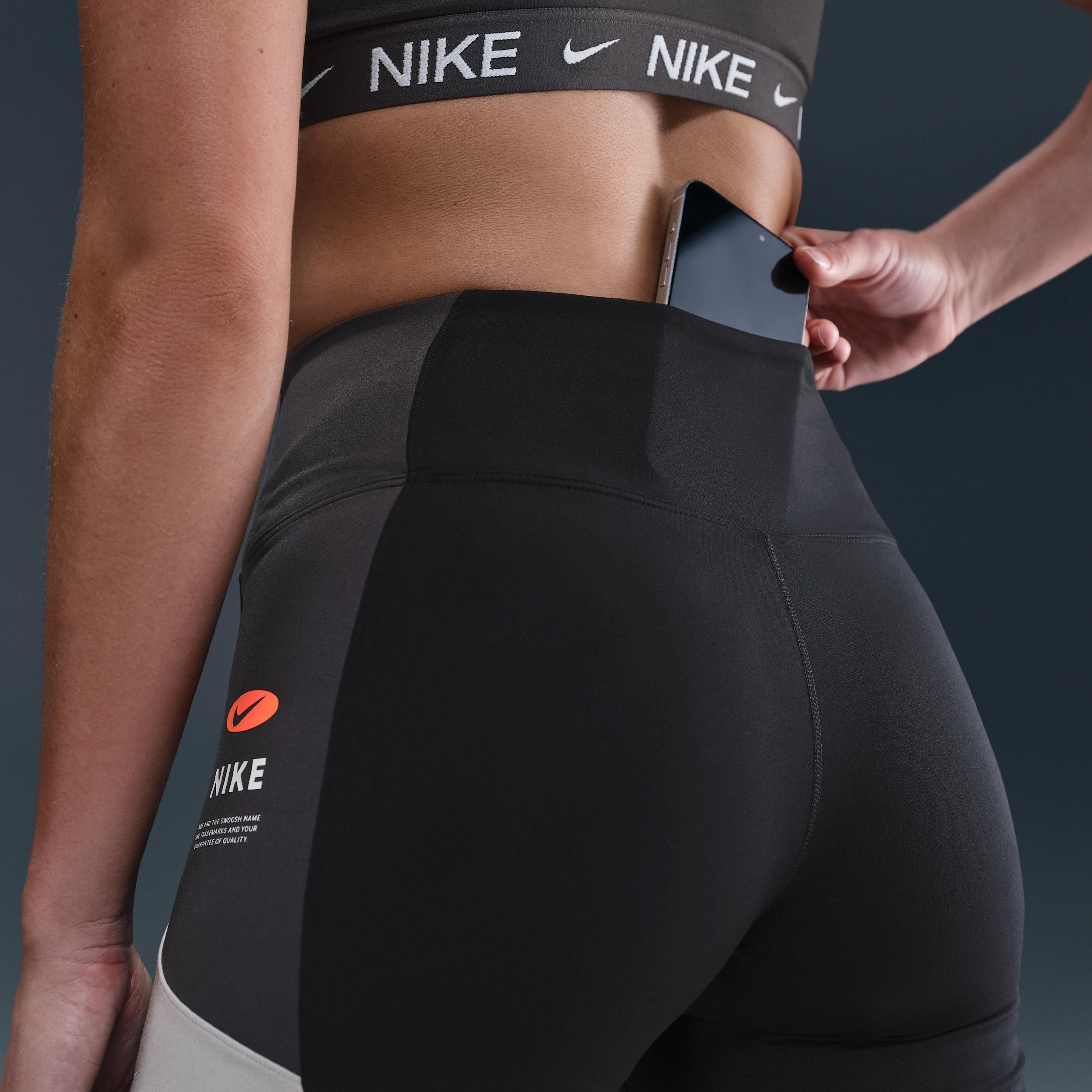 Nike Women's One High-Waisted 5" Biker Shorts Product Image
