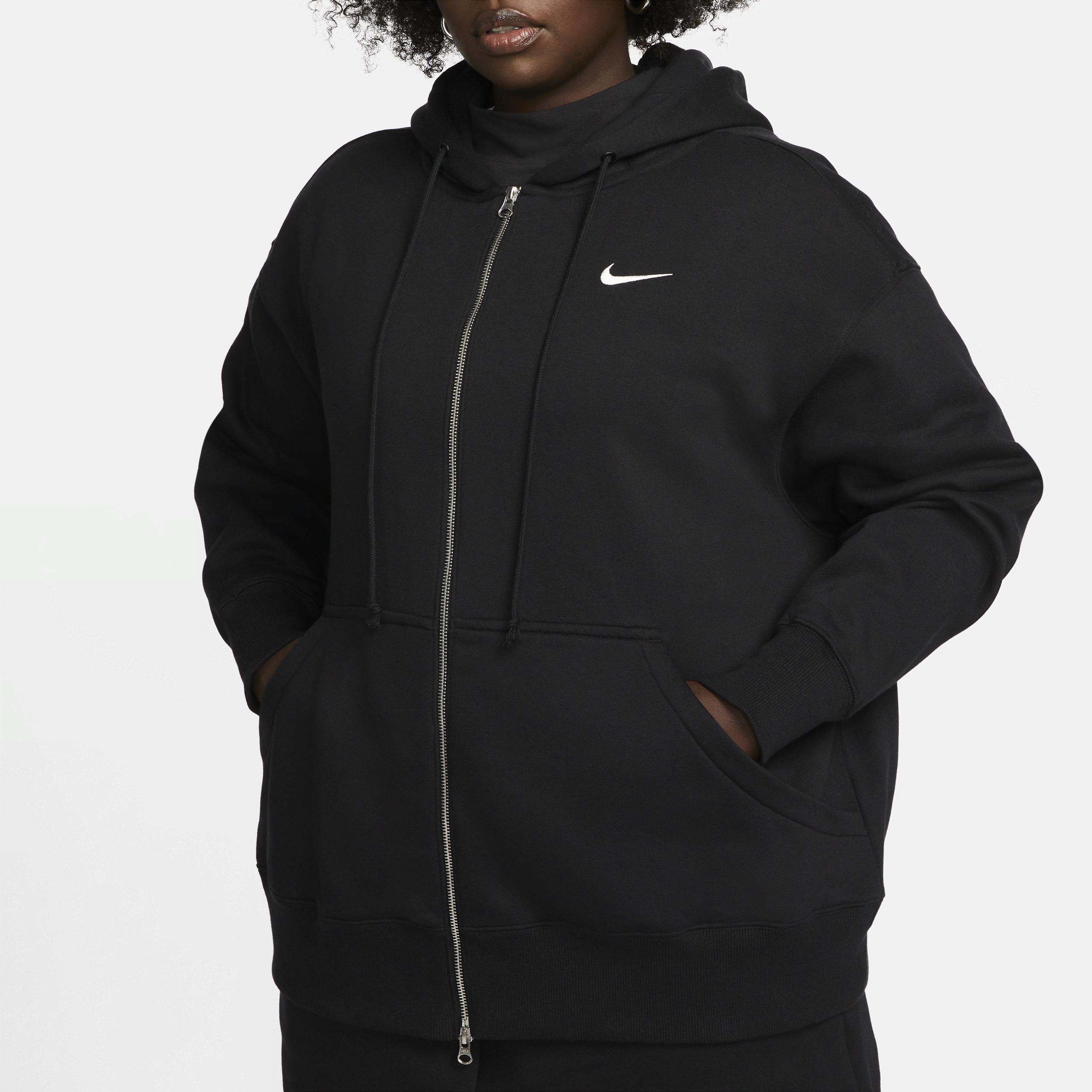 Women's Nike Sportswear Phoenix Fleece Oversized Full-Zip Hoodie (Plus Size) Product Image