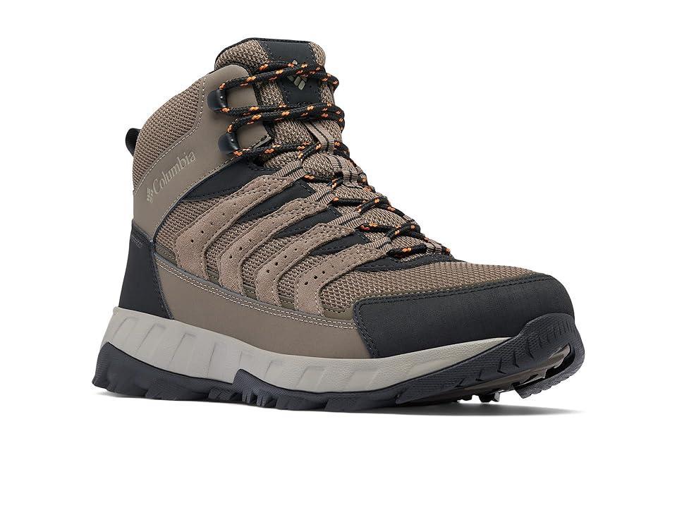 Columbia Strata Men's Waterproof Hiking Boots, Size: 11.5 Wide, Black Elk Product Image