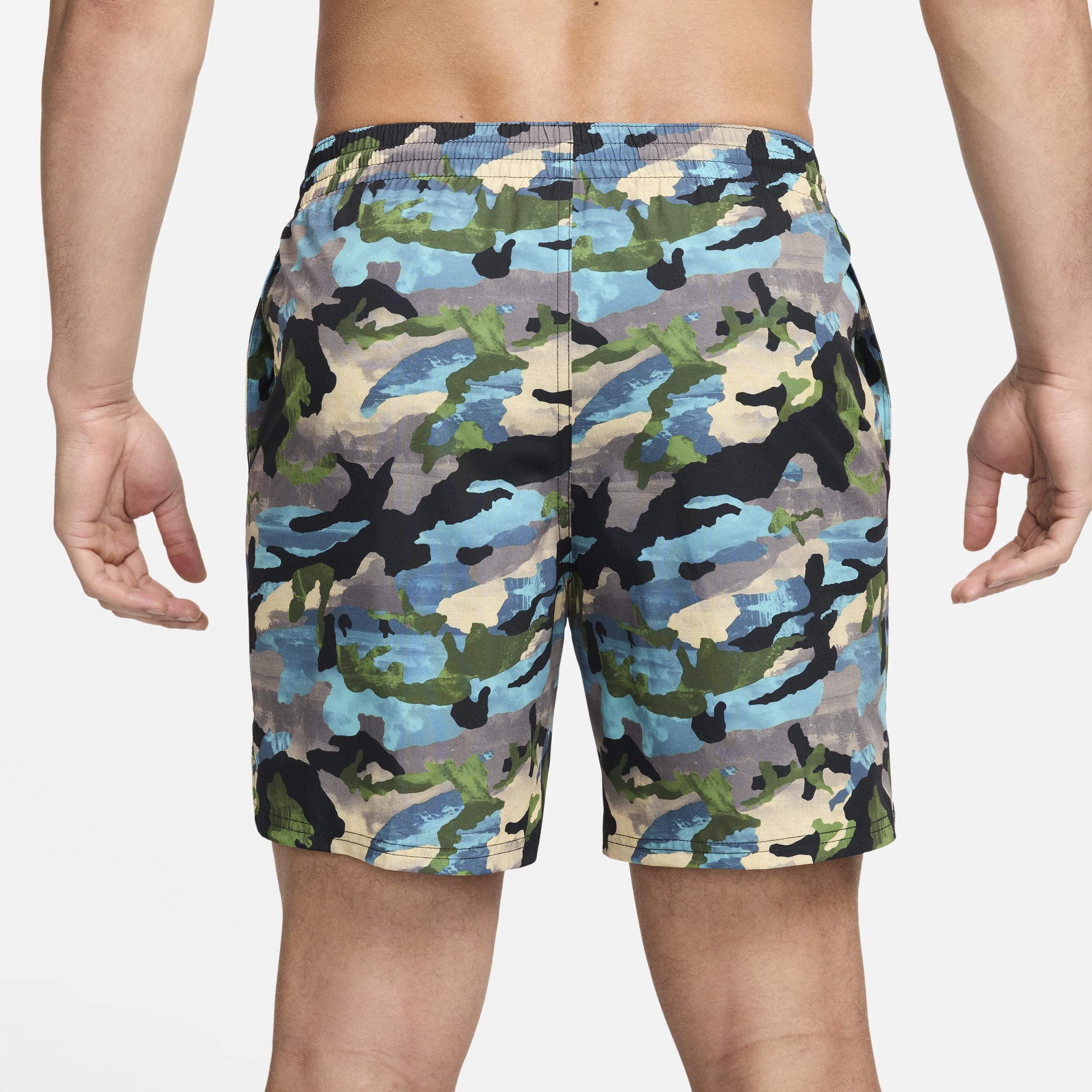 Nike Mens Swim Classic Camo 7 Volley Shorts Product Image