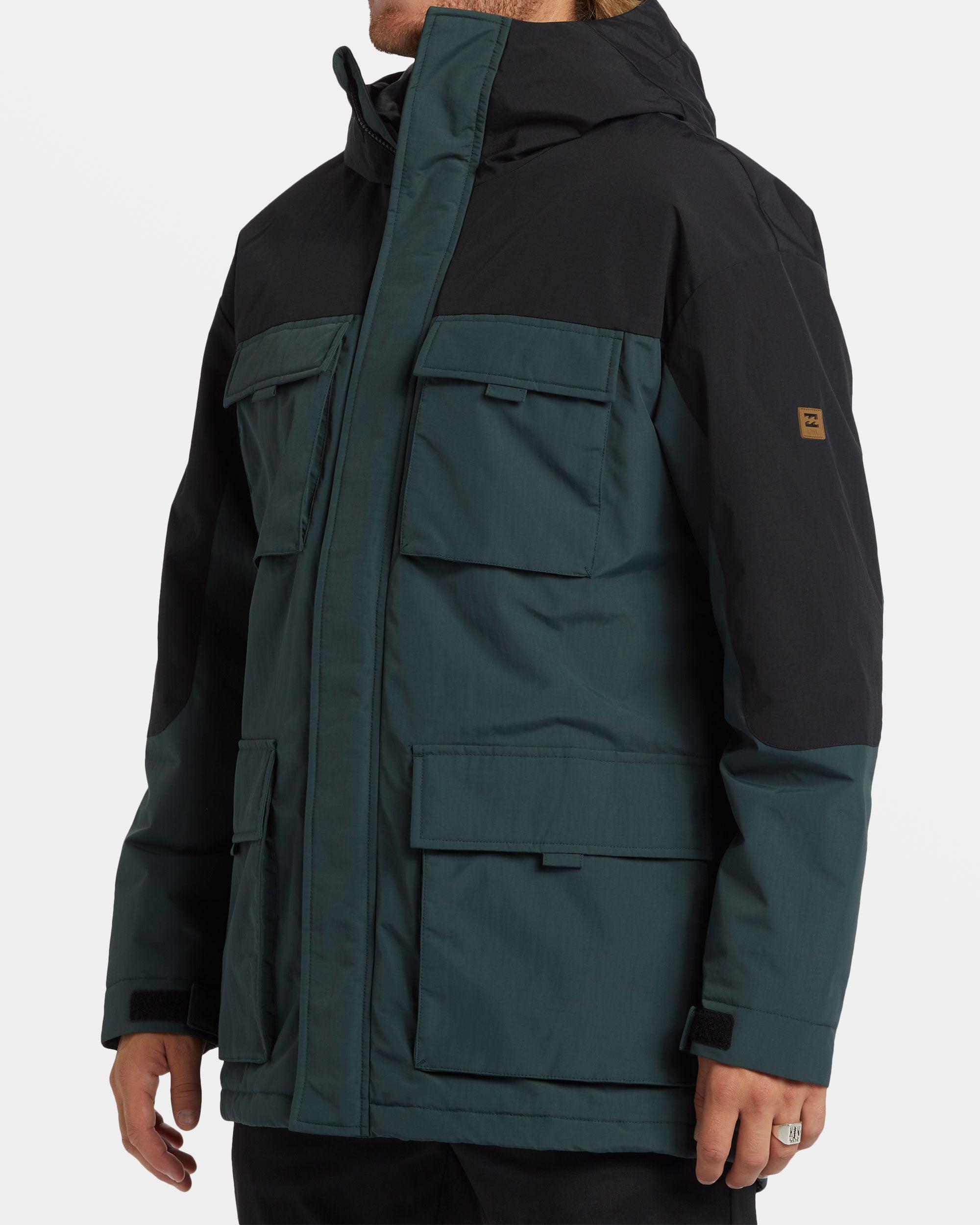 System Parka Jacket - Forest Green Male Product Image
