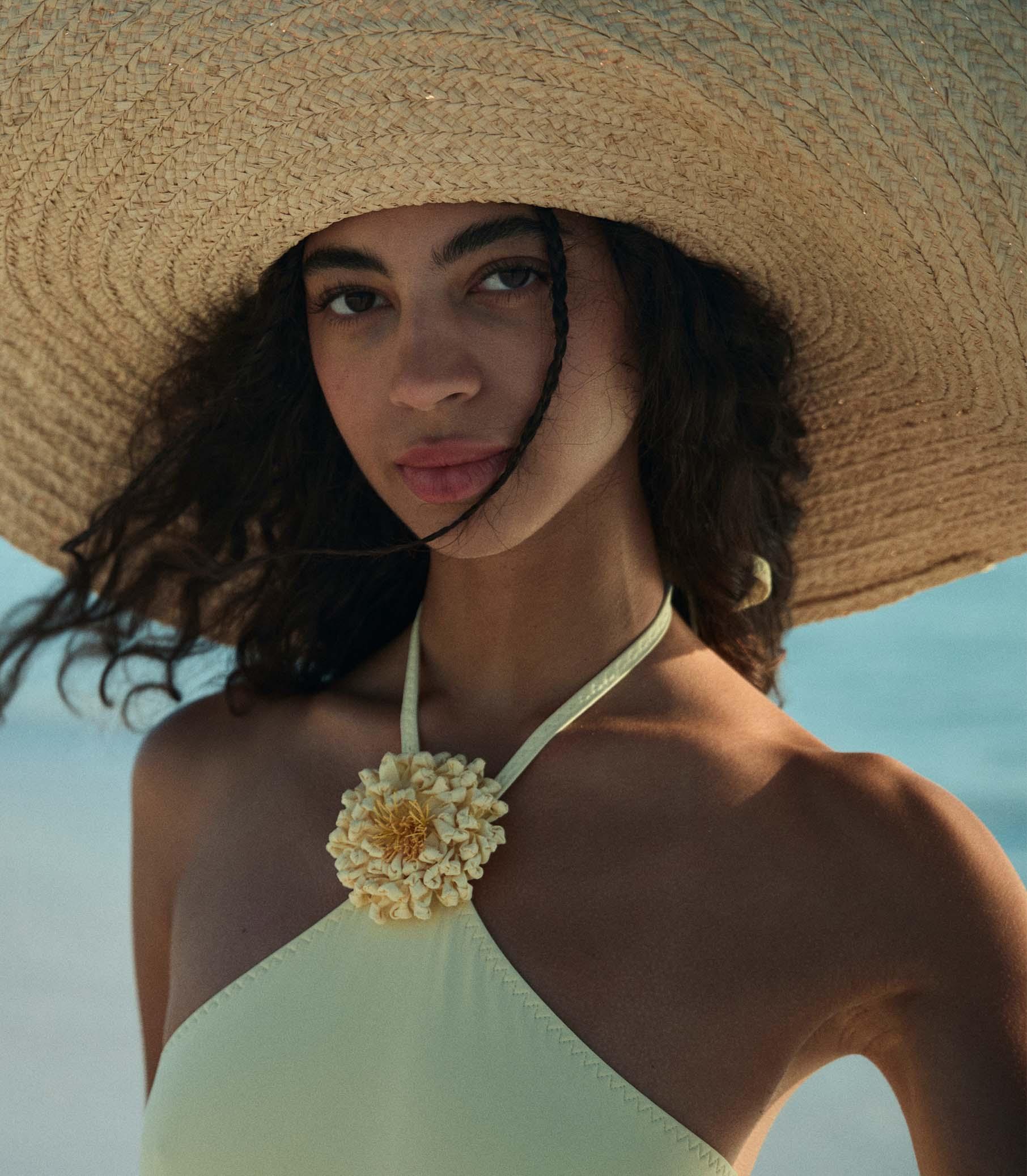 SERAFINA MAILLOT -- WILD HONEYSUCKLE Product Image