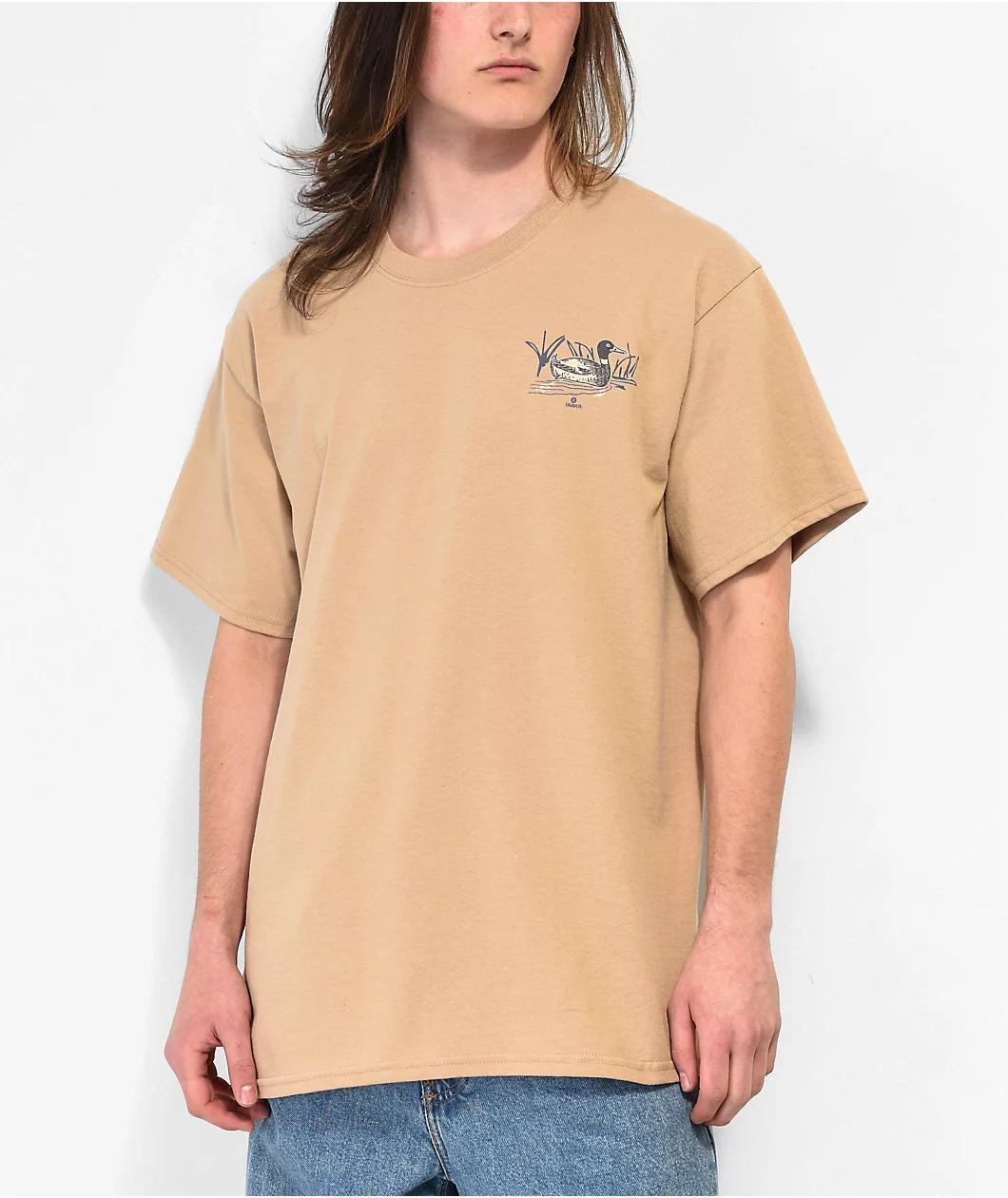 Dravus Don't Be A Quack Sand T-Shirt Product Image