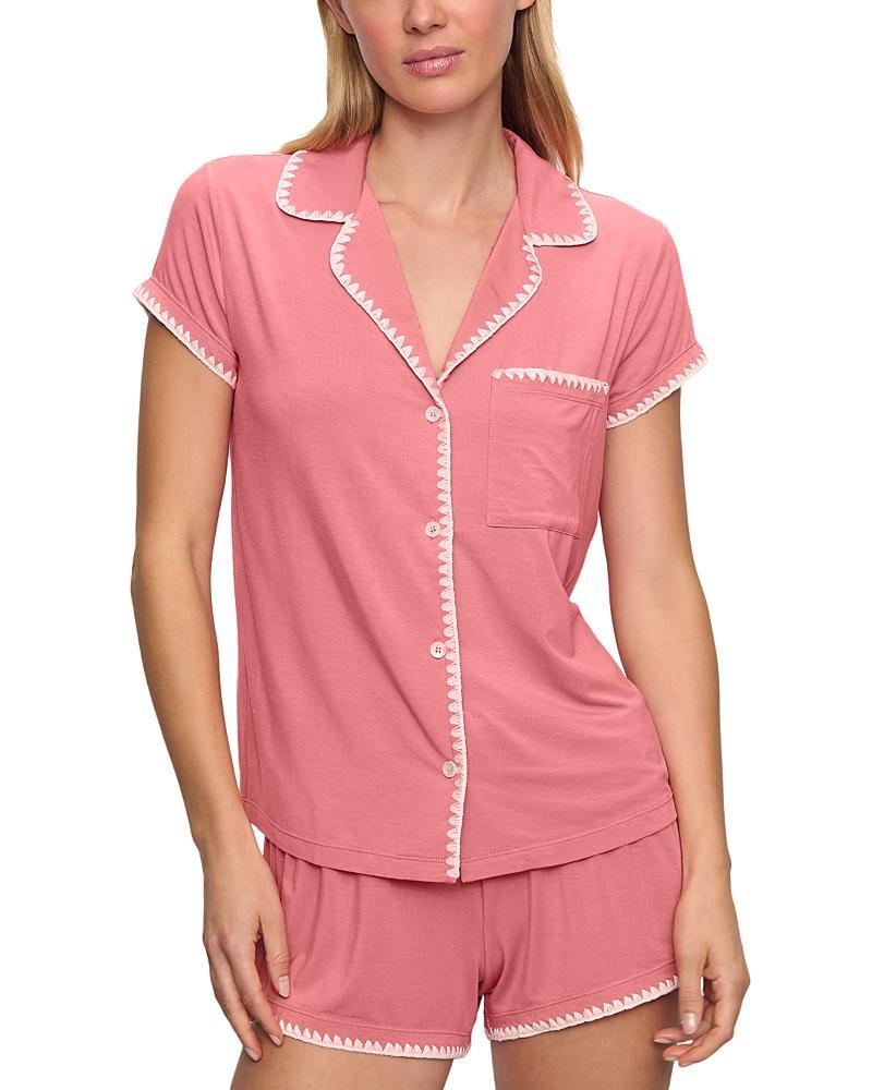 Eberjey Frida Whipstitch Short Pajama Set Product Image