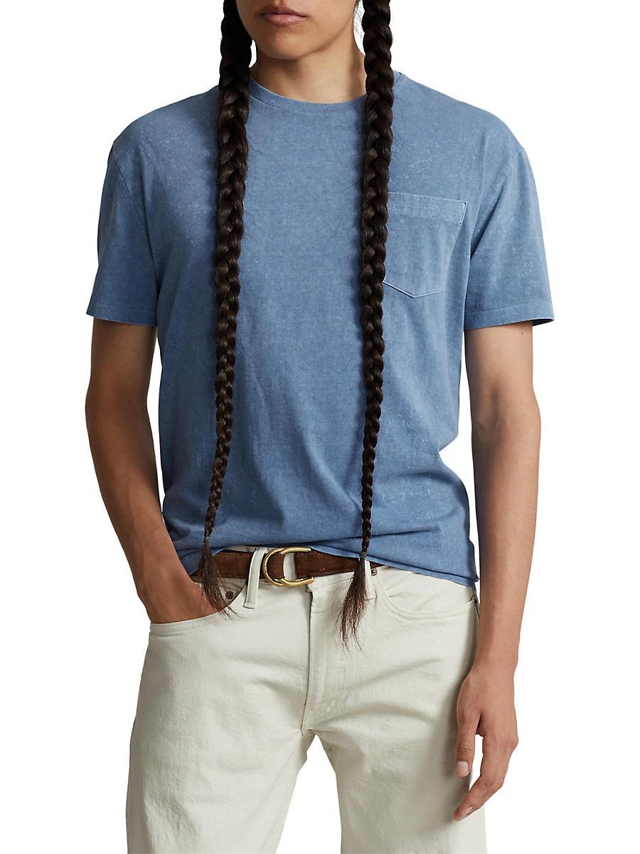 Mens Cotton Crewneck T-Shirt Product Image