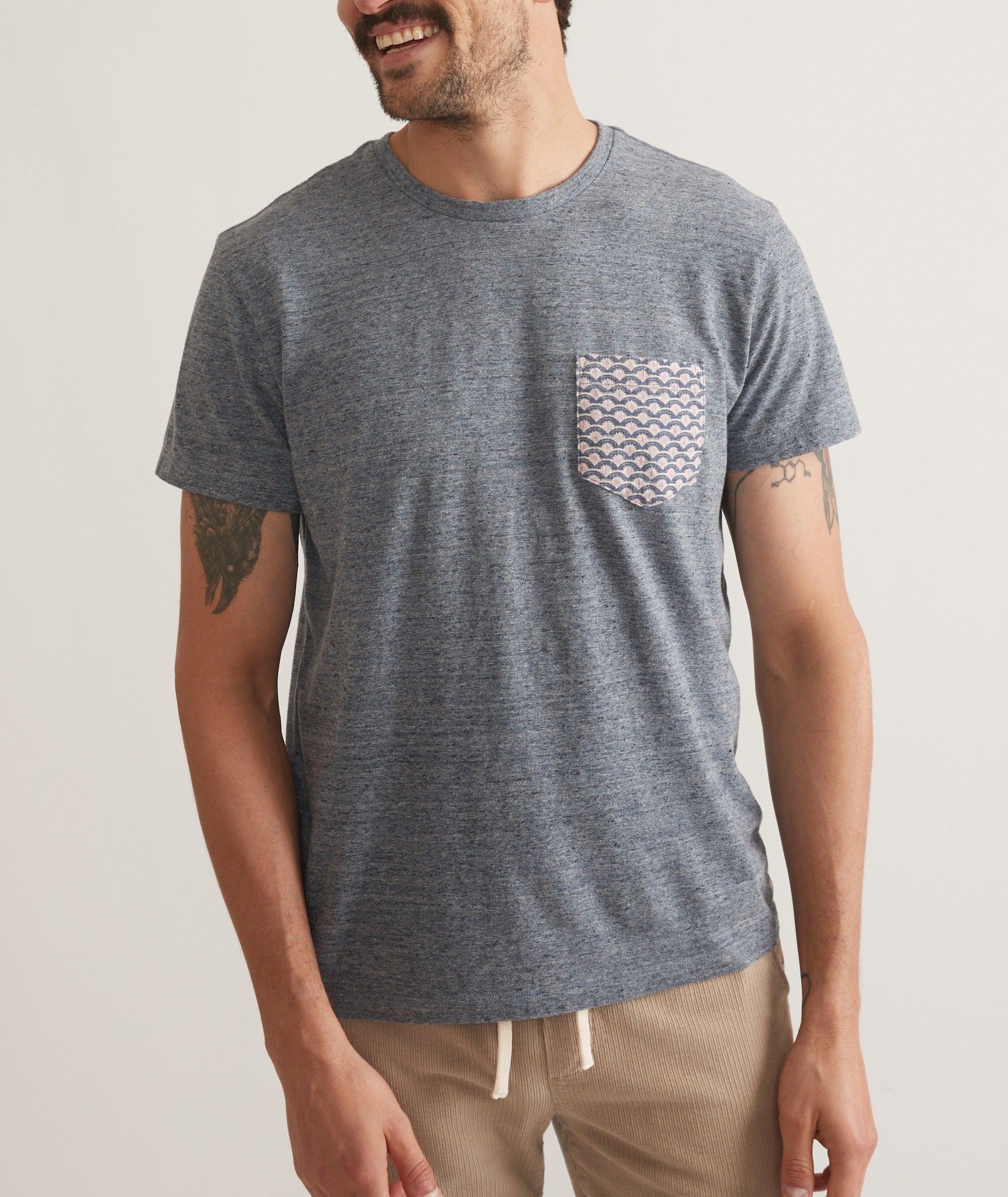 Signature Printed Pocket Tee Product Image