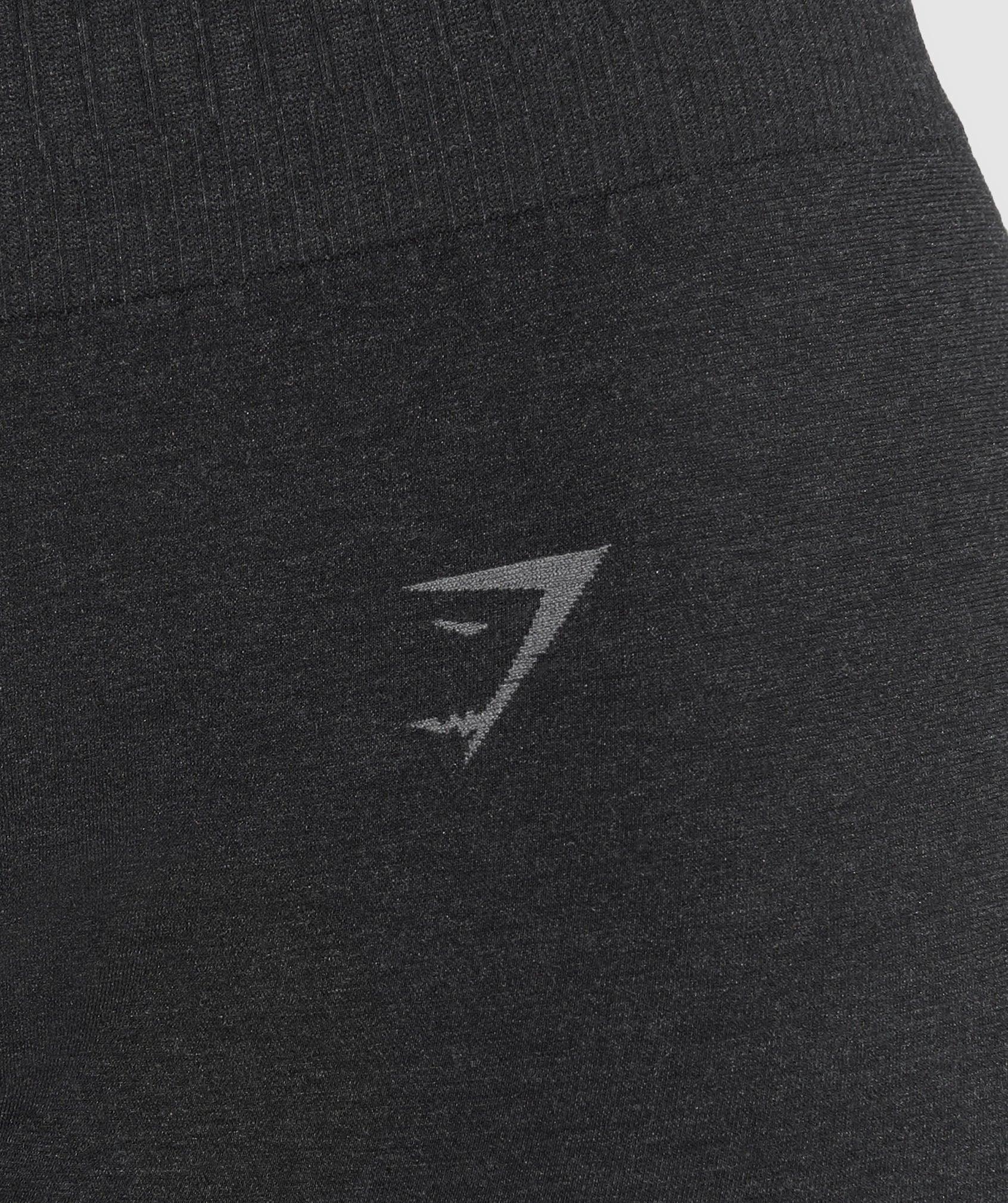 Gymshark Luxe Seamless Flare Leggings - Coal Marl Female Product Image