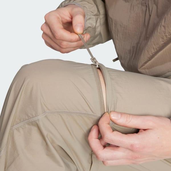 adidas City Escape Premium Zip-Off Cargo Pants Putty Beige XL Mens Product Image