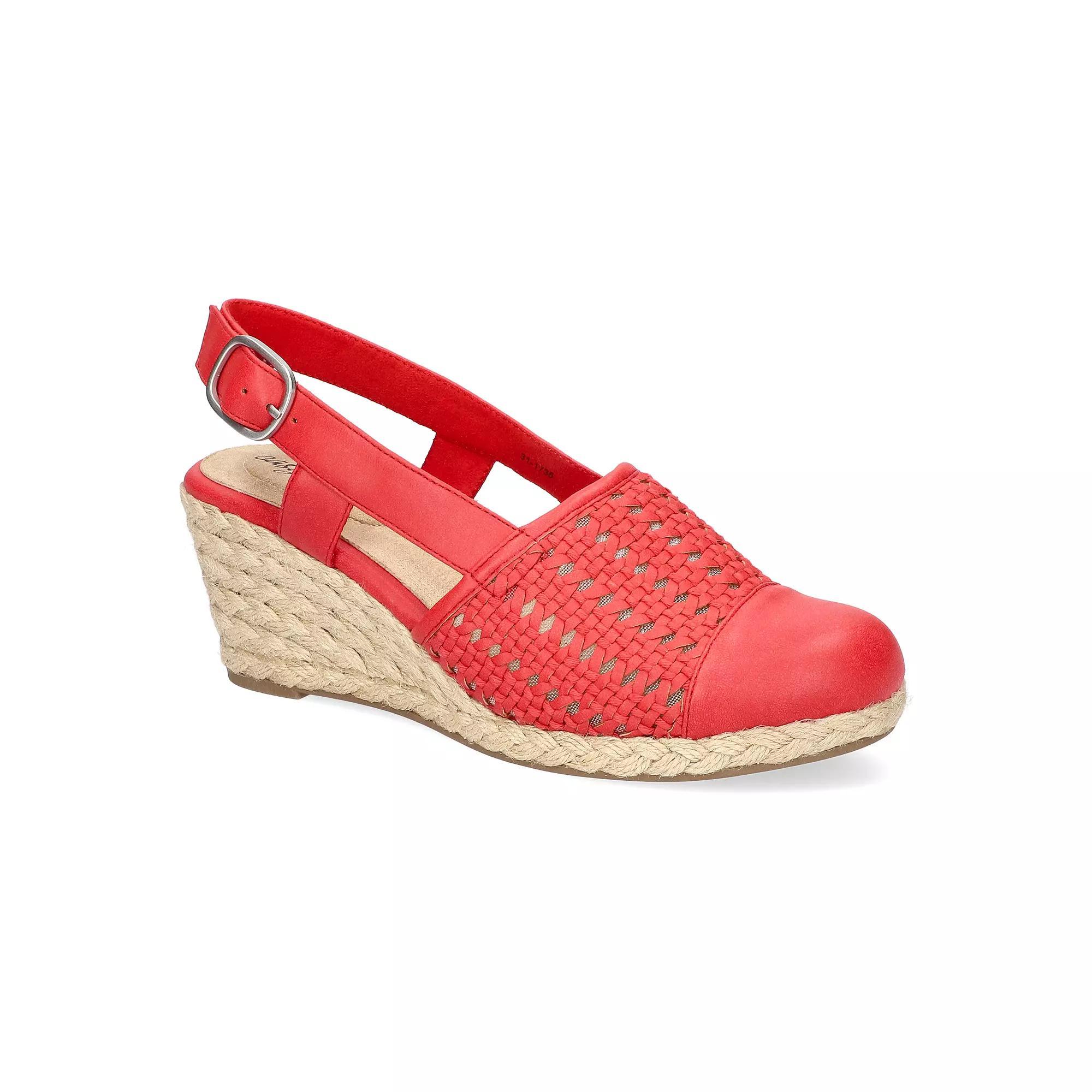 Easy Street Taffy Womens Slingback Espadrille Wedges Product Image
