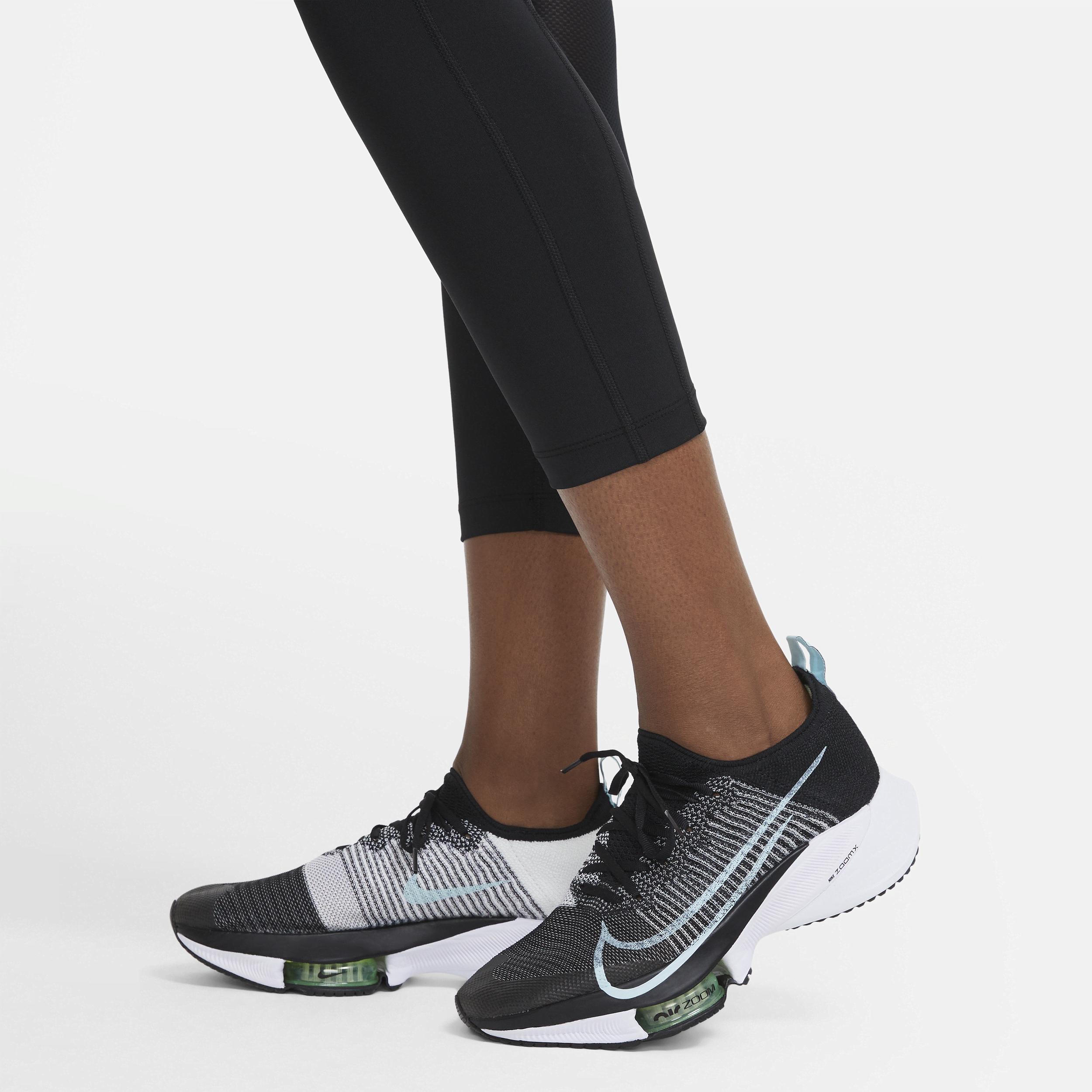 Nike Women's Fast Mid-Rise Crop Running Leggings Product Image