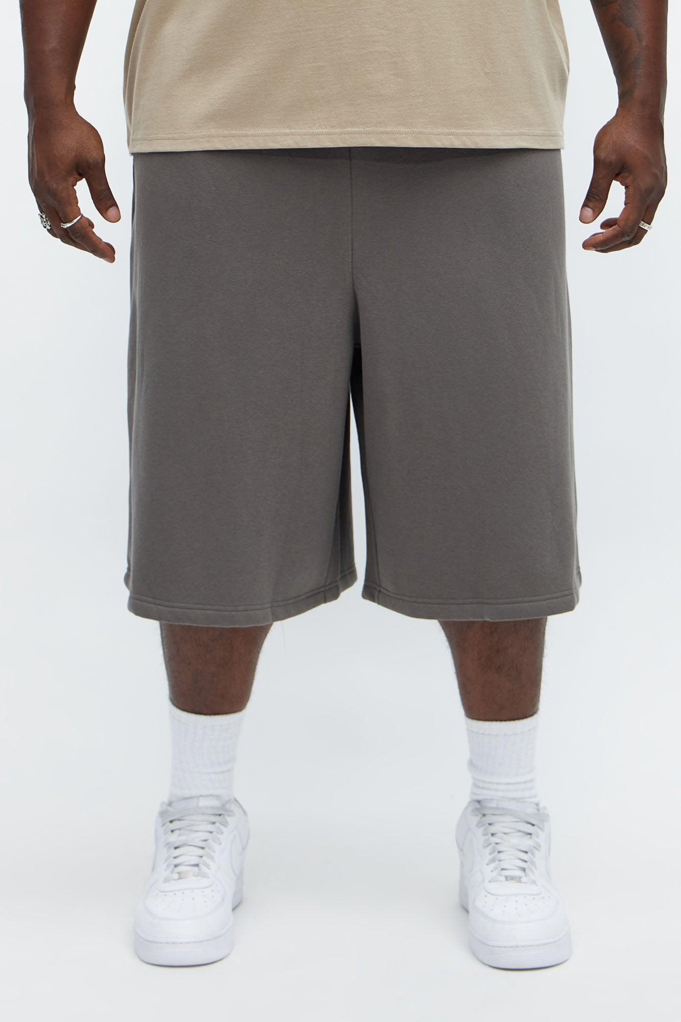 Tyson Baggy Shorts - Charcoal Product Image