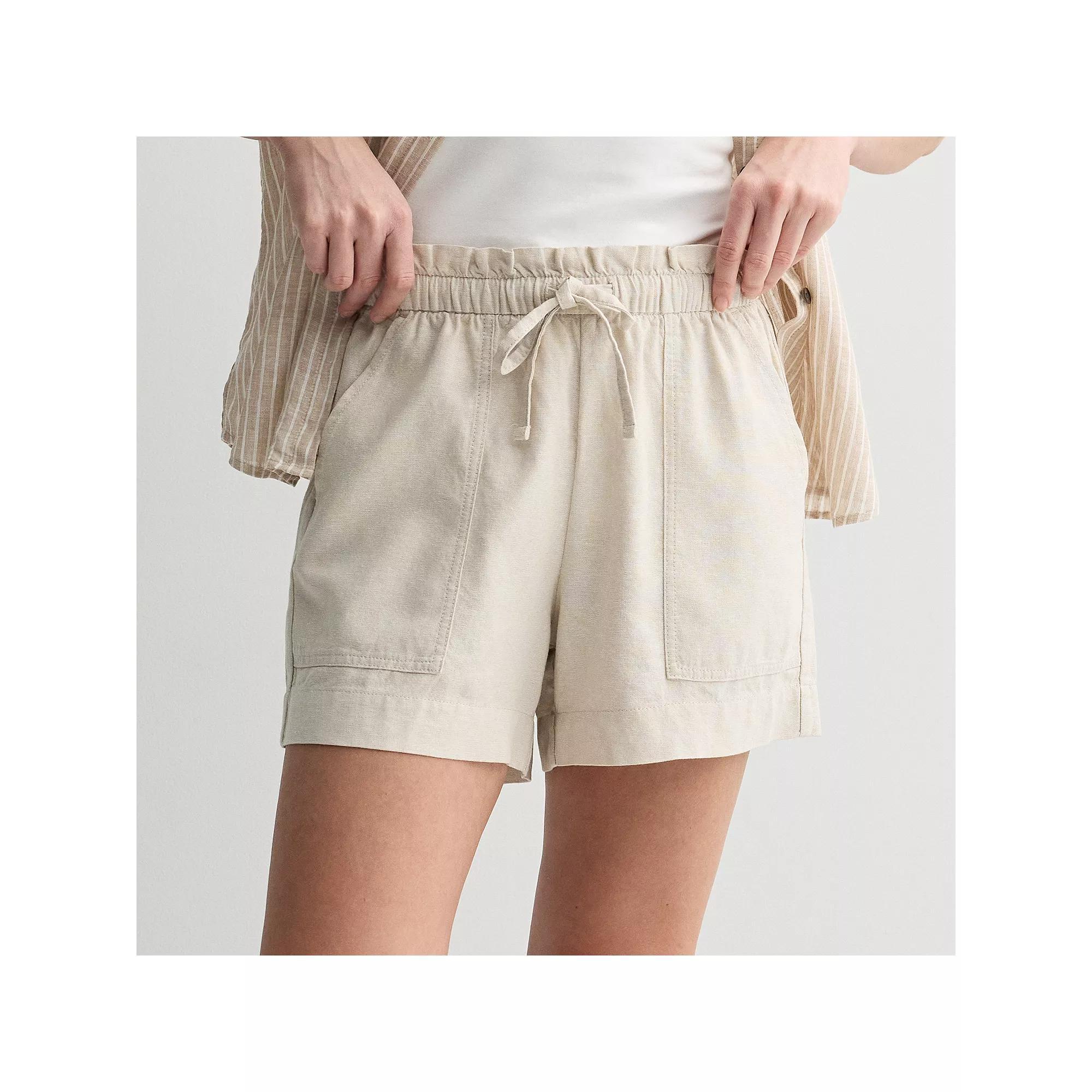 Women's Sonoma Goods For Life® Femme Shorts, Size: XL, Odell Beige Product Image