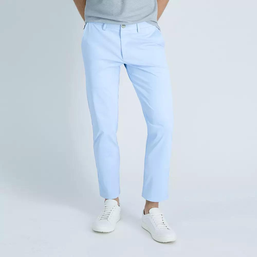 Mens Haggar Sport Travel Performance Straight Fit Flat Front Pants Product Image