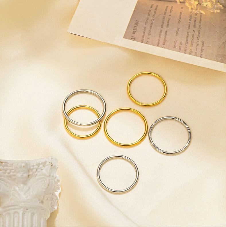 Metal Plain Ring Product Image