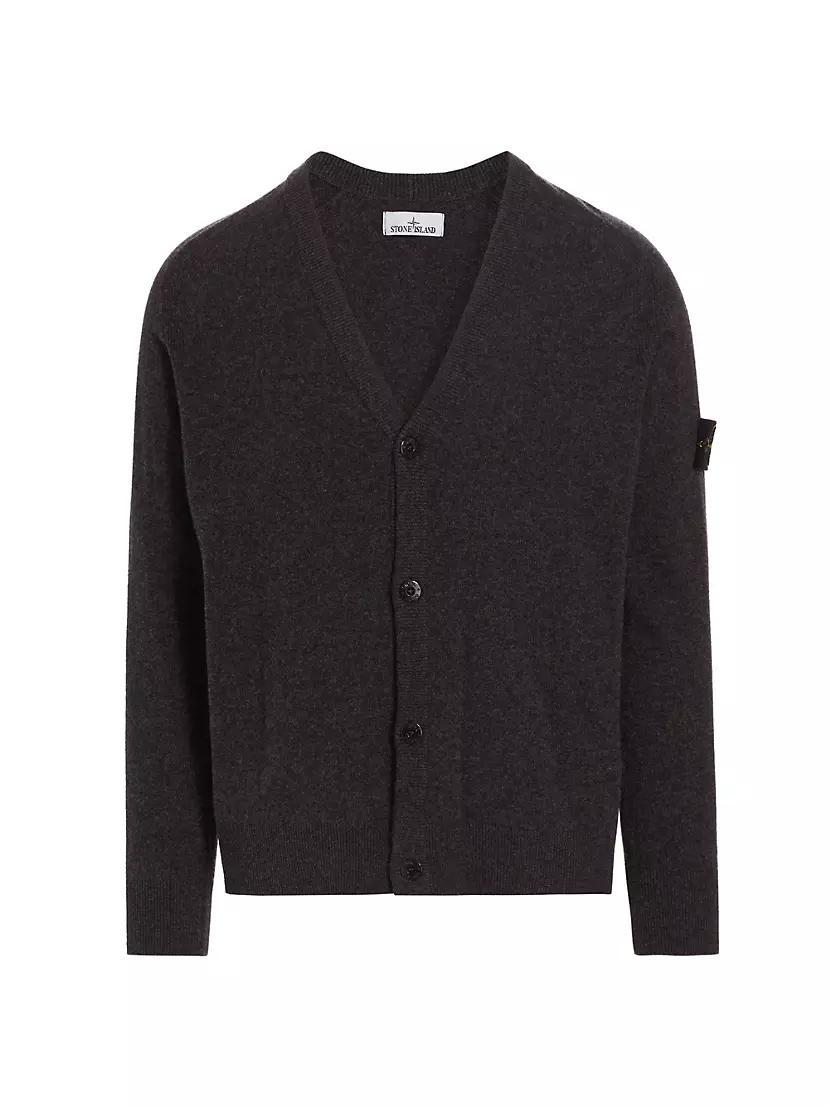 Wool Button-Front Cardigan Product Image
