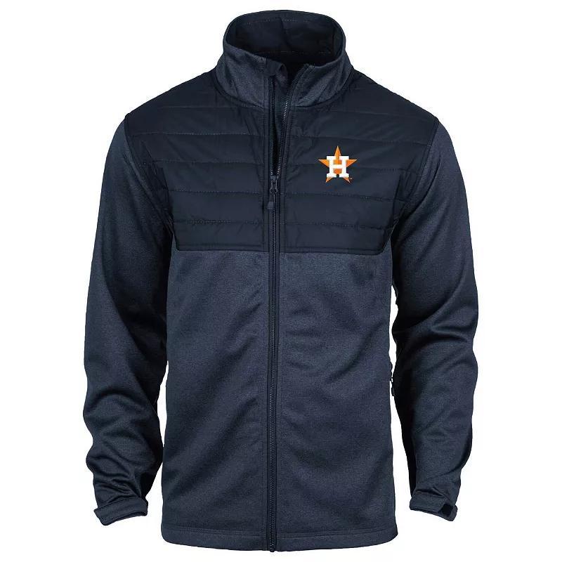 Men's Dunbrooke Heather Navy Tennessee Titans Explorer Tech Full-Zip Jacket, Size: 2XL, Blue Product Image