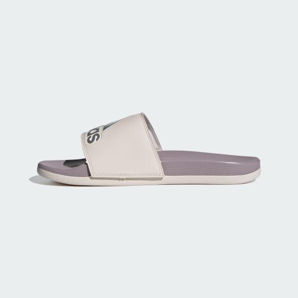 adidas Adilette Stripe Comfort Men's Slide Sandals, Size: 14, Earth Strata Product Image