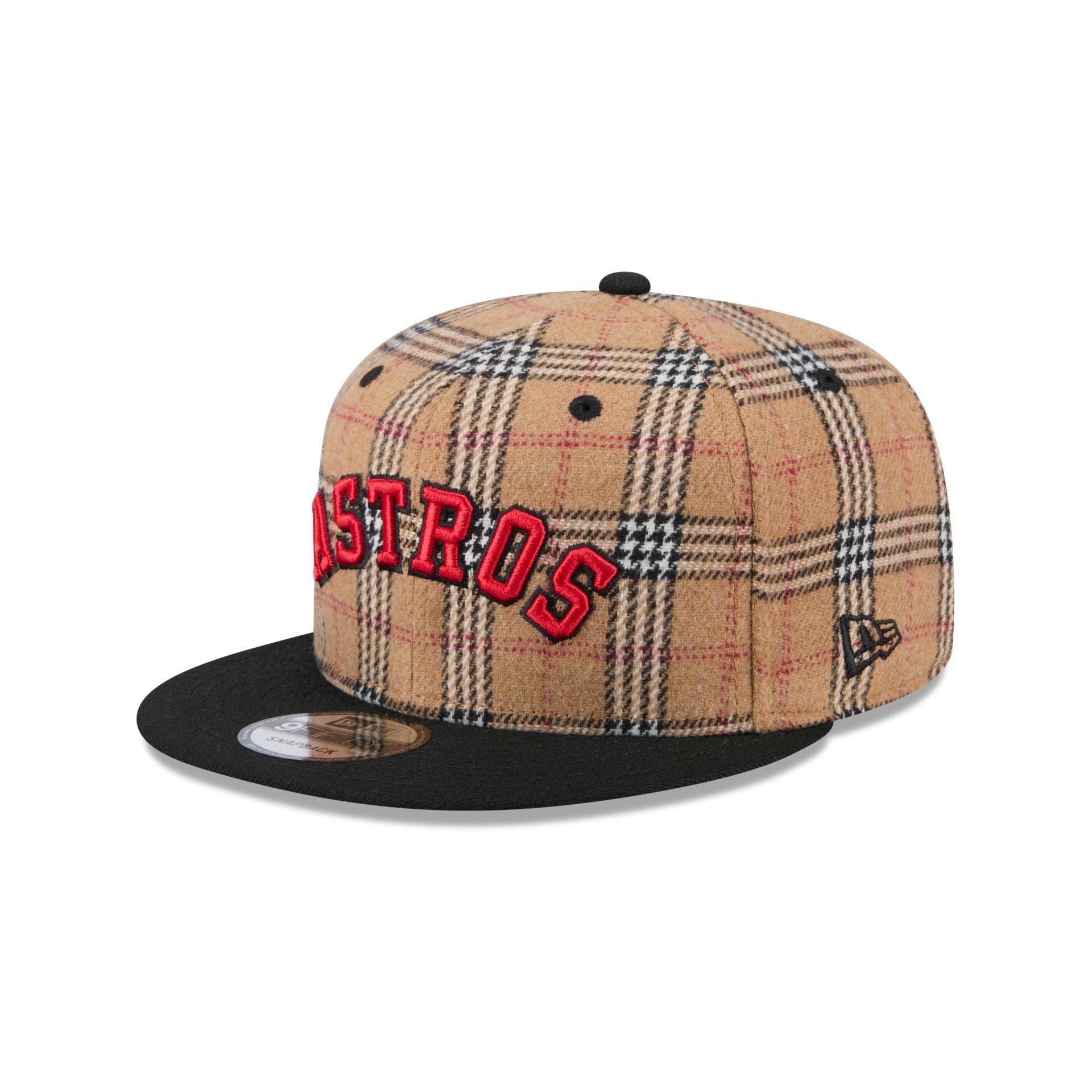 Detroit Tigers Tan Tartan 9FIFTY Snapback Hat Male Product Image