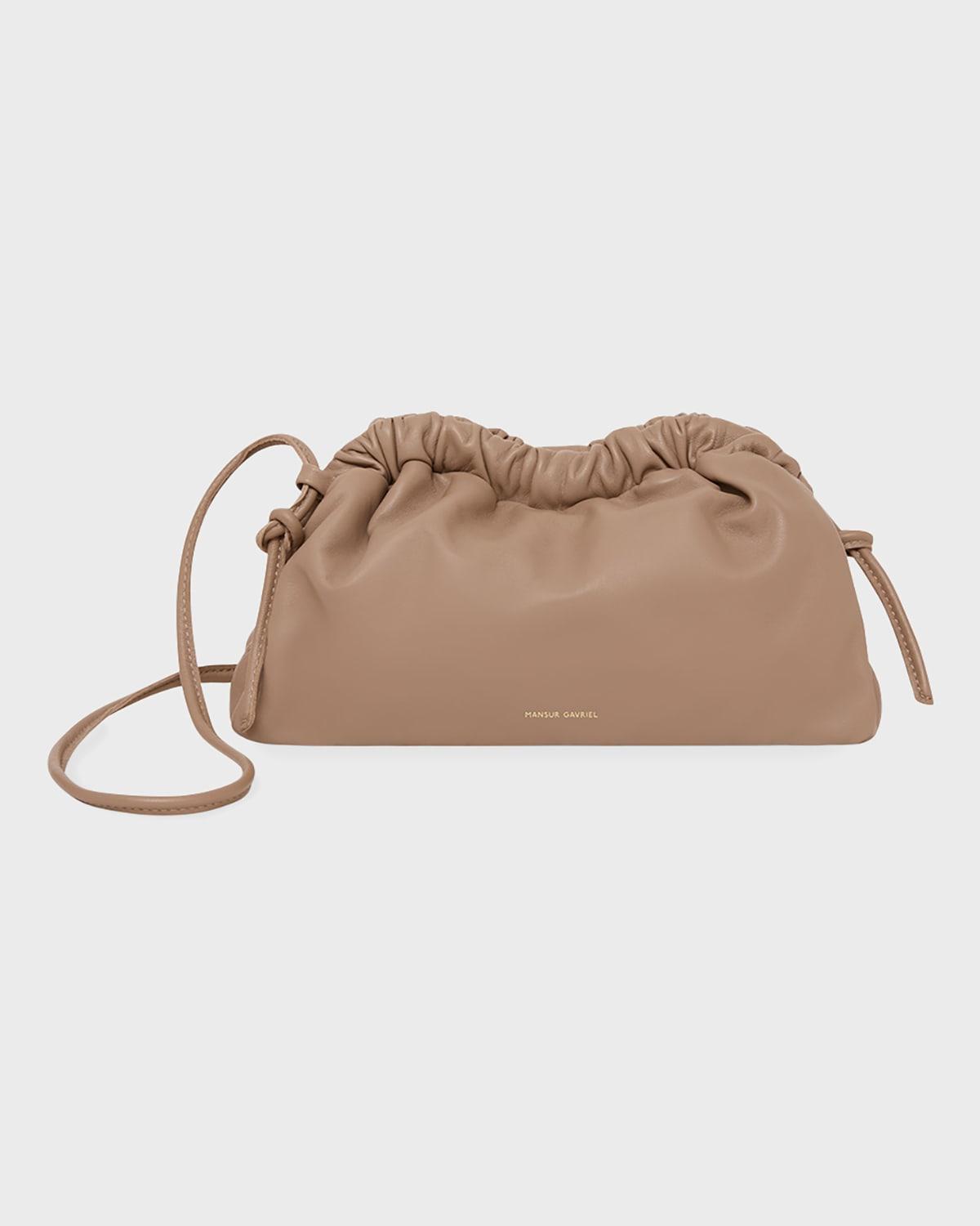 Womens Mini Cloud Leather Clutch Product Image