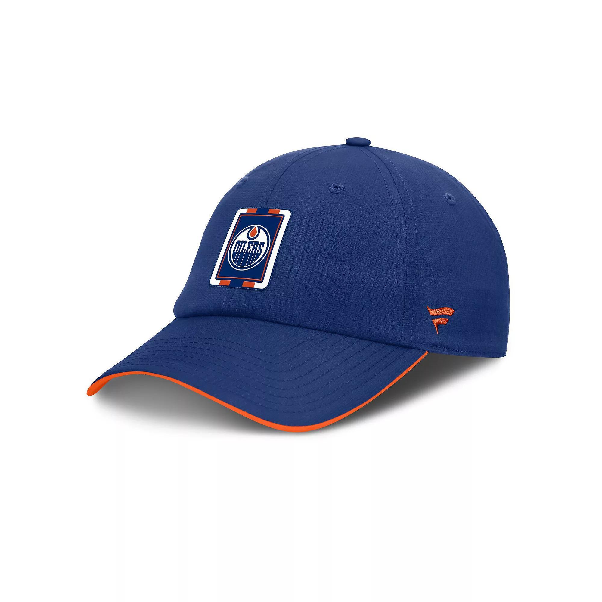 Men's Fanatics Navy/Gold St. Louis Blues Authentic Pro Ripstop Adjustable Hat Product Image