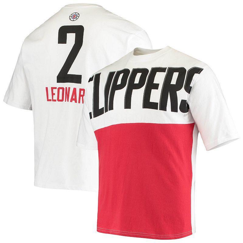 Mens Fanatics Branded Kawhi Leonard LA Clippers Yoke T-Shirt Product Image