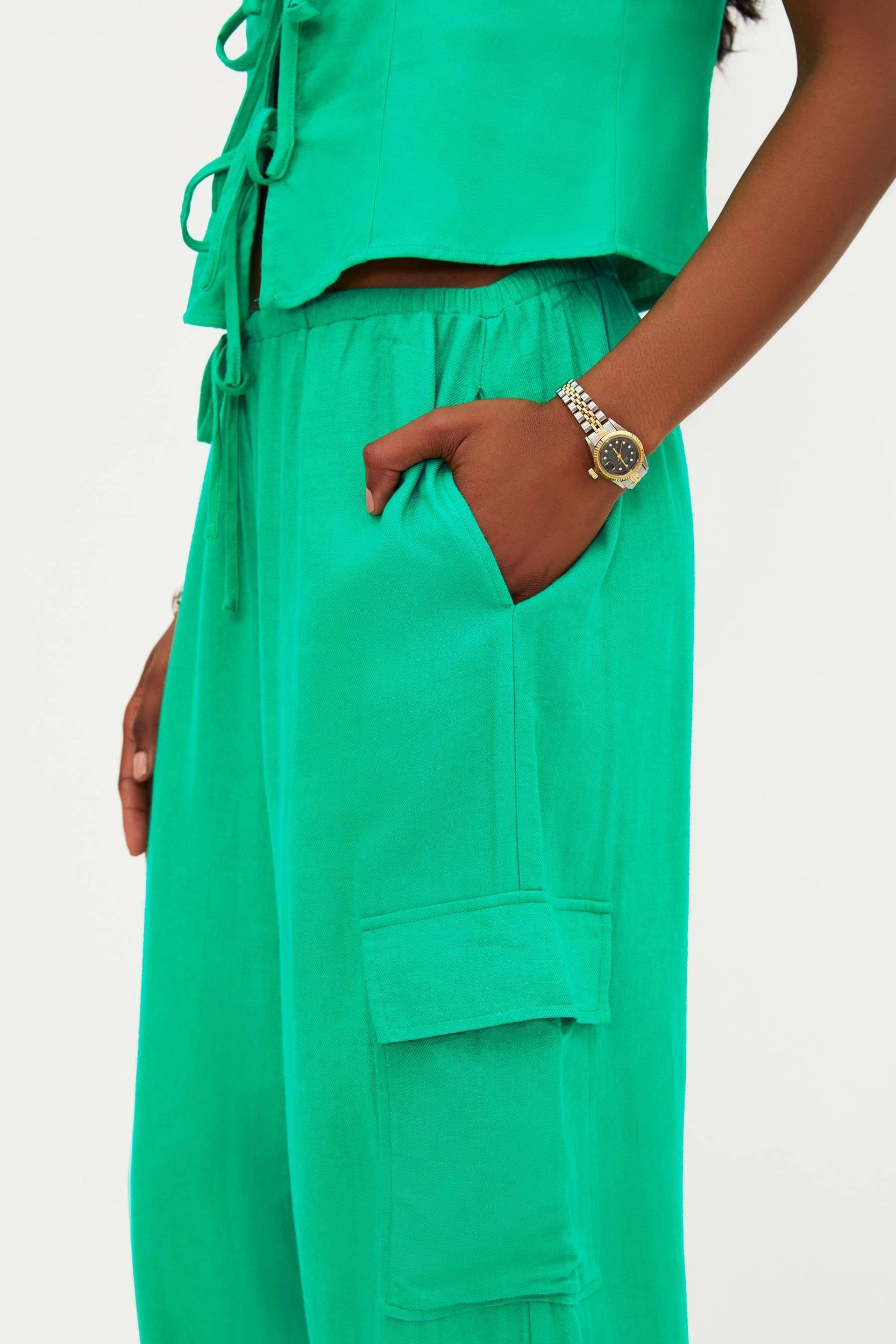 Amara Pant Mediterranean Mint Product Image