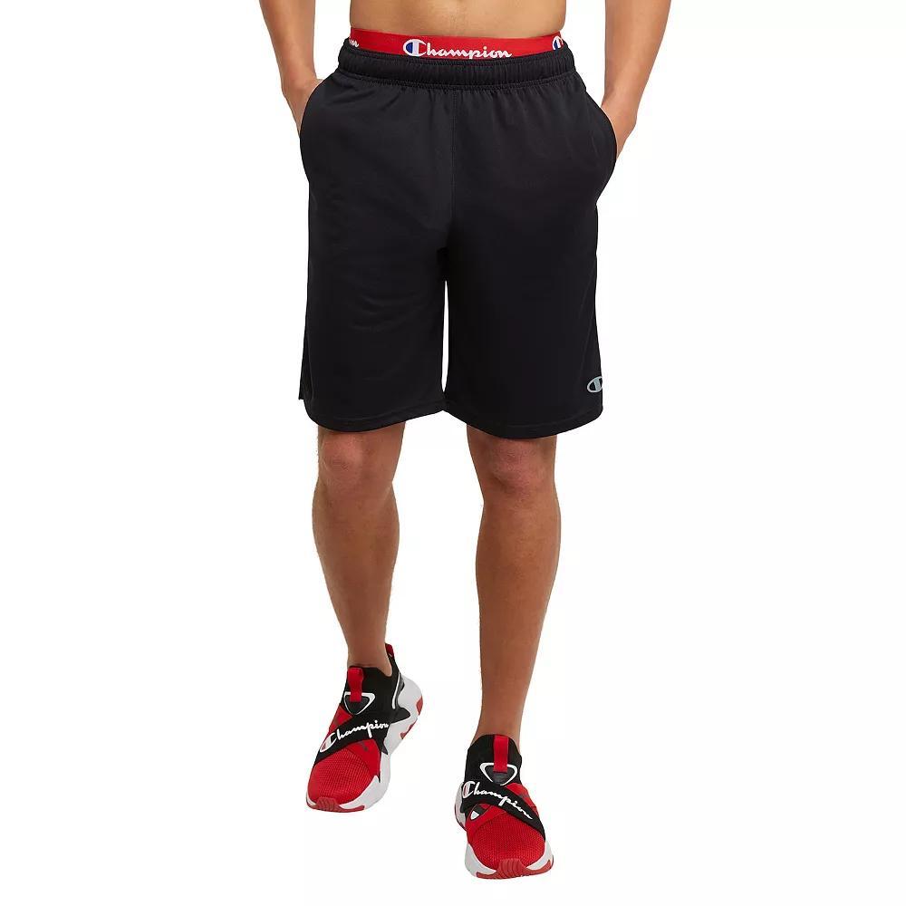 Men's Champion® Cross Training 10-Inch Shorts, Size: XXL, Black Product Image