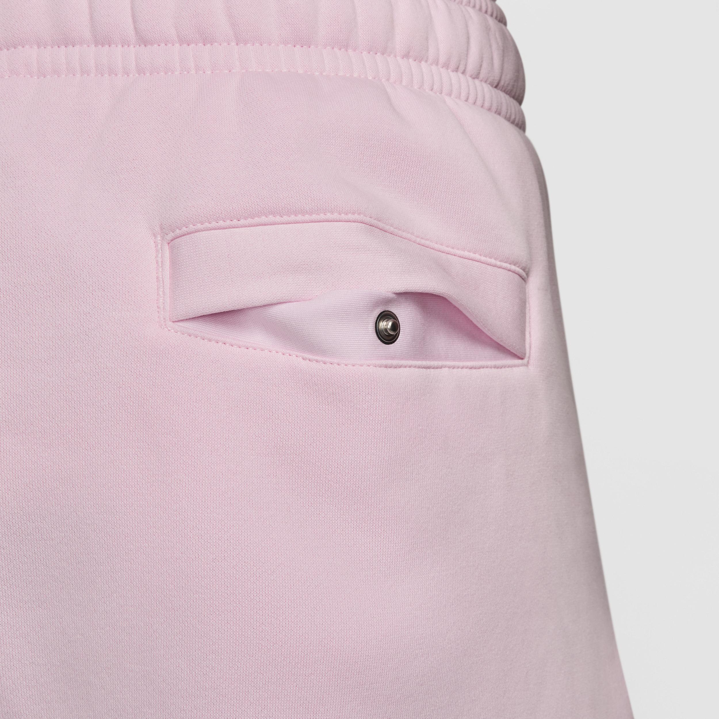 Nike Mens Nike Club Fleece Shorts - Mens Pink Foam/White/White Product Image