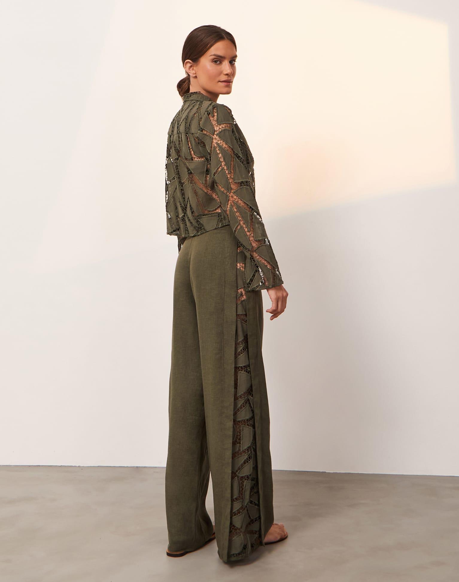 Collen Top - Evergreen Product Image