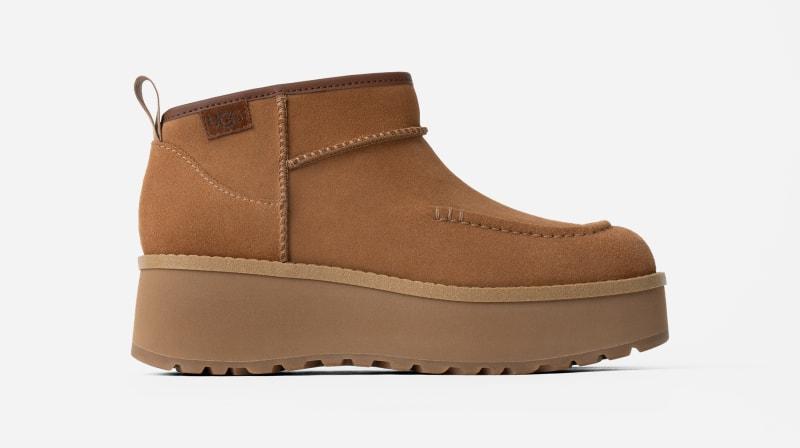 UGG Womens Cityfunc Ultra Mini Suede Boots Product Image