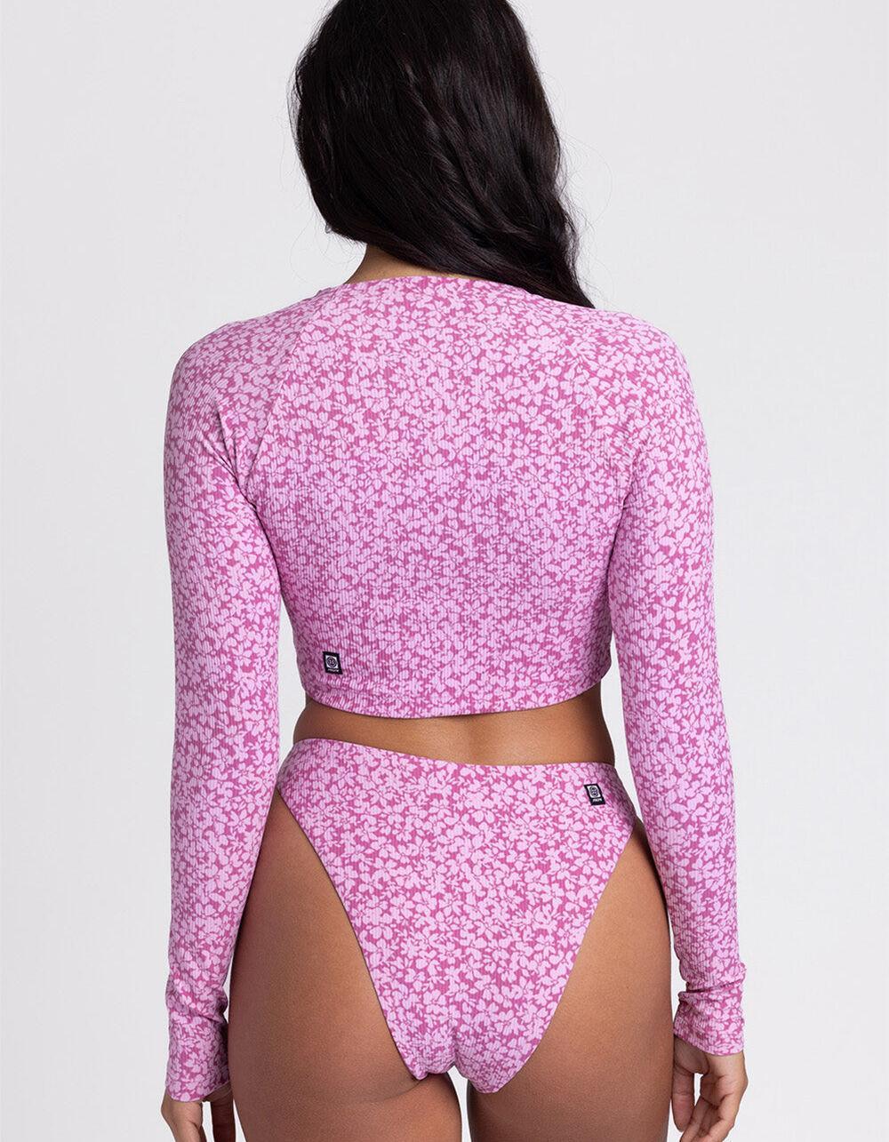 JOLYN Haliewa Ribbed Bikini Bottoms - ORCHID Product Image