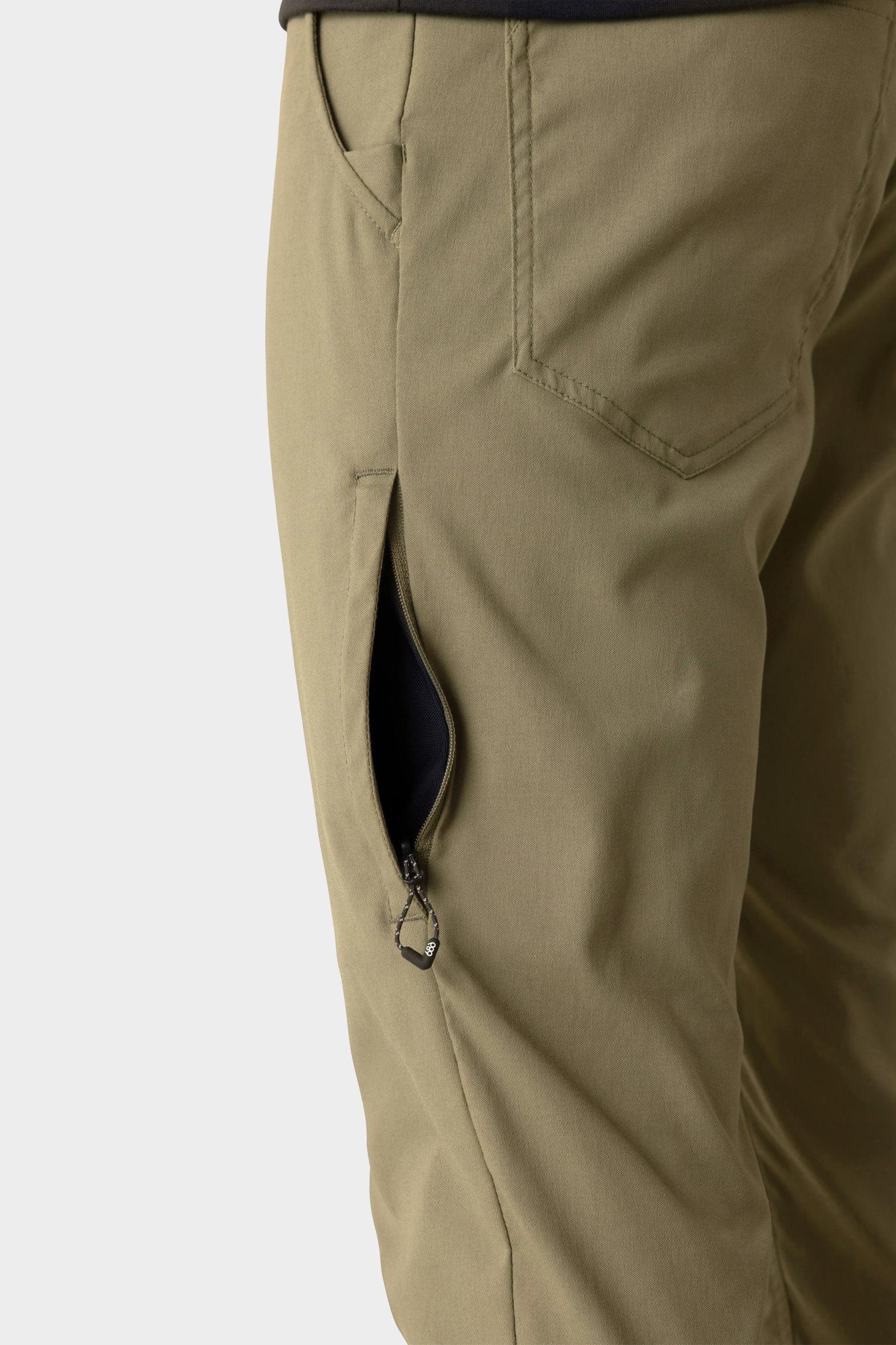 686 Men's Everywhere Merino-Lined Pant - Slim Fit Male Product Image