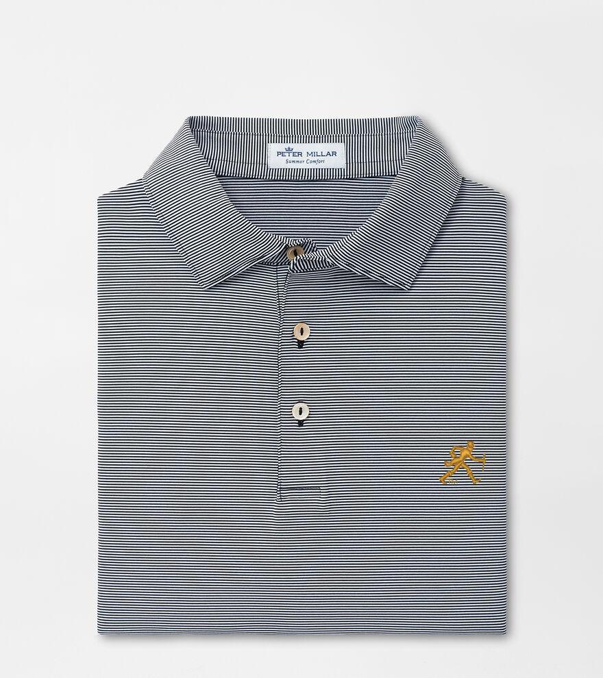 Mens Jubilee Stripe Stretch-Jersey Polo Shirt Product Image