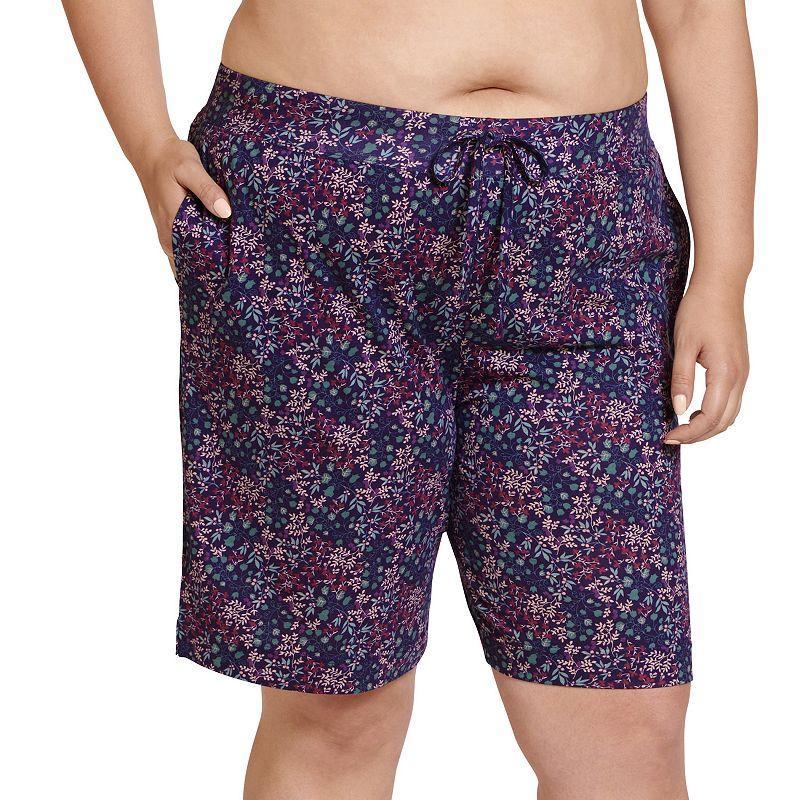 Plus Size Jockey Everyday Essentials Bermuda Pajama Shorts, Womens Product Image