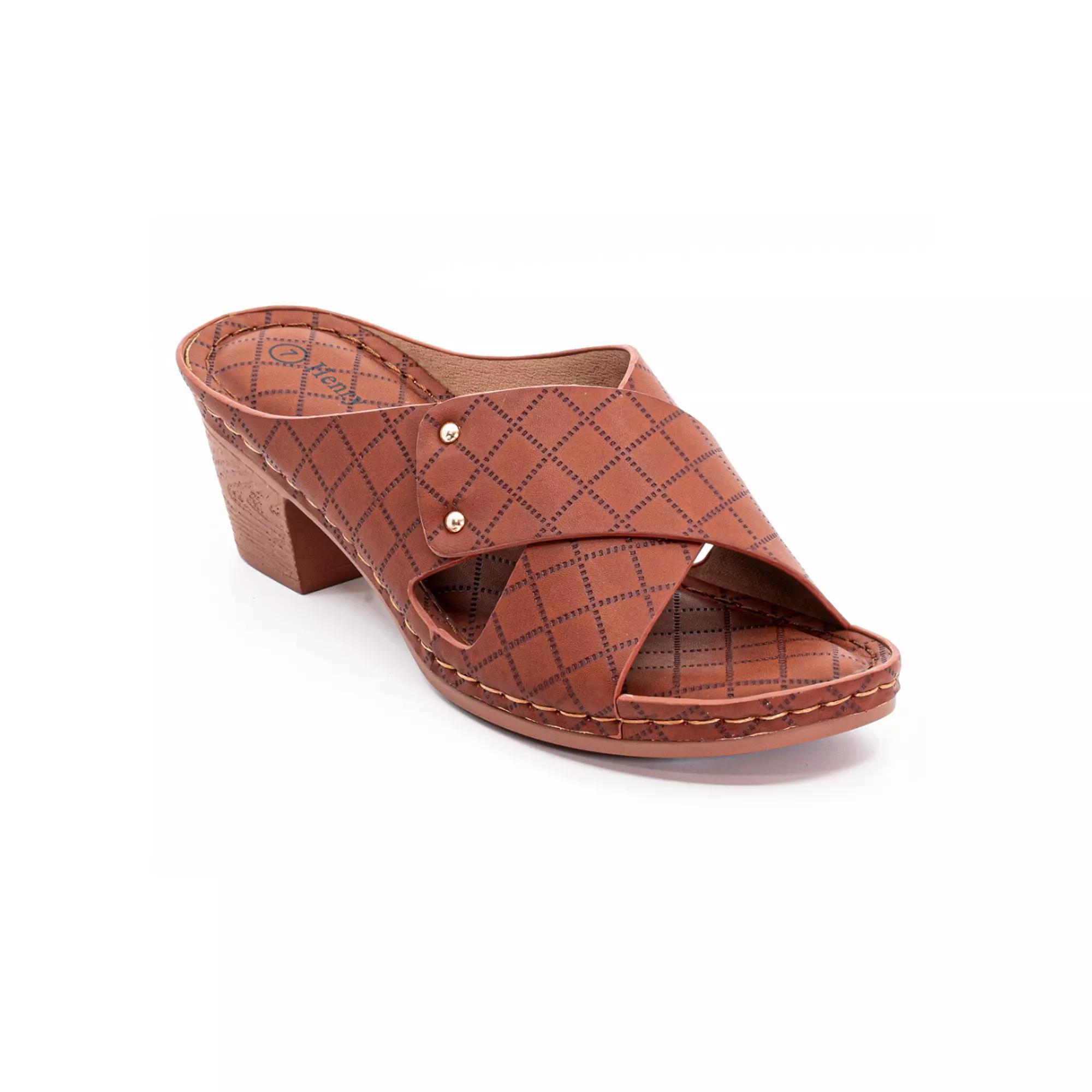 Henry Ferrera Costa Rica-3 Women's Sandals, Size: 8.5, Brown Product Image
