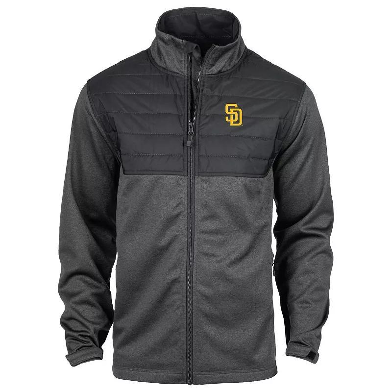 Mens Dunbrooke Heather Black San Diego Padres Explorer Full-Zip Jacket Product Image